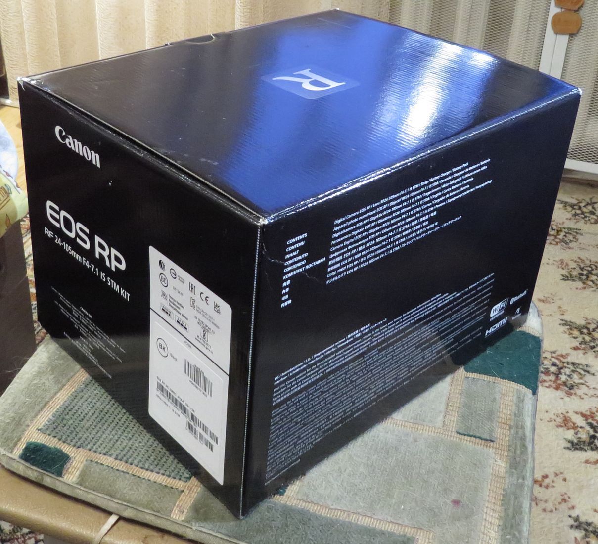 Цифровой фотоаппарат Canon EOS RP Kit RF 24-105mm f/4-7.1 IS STM ...