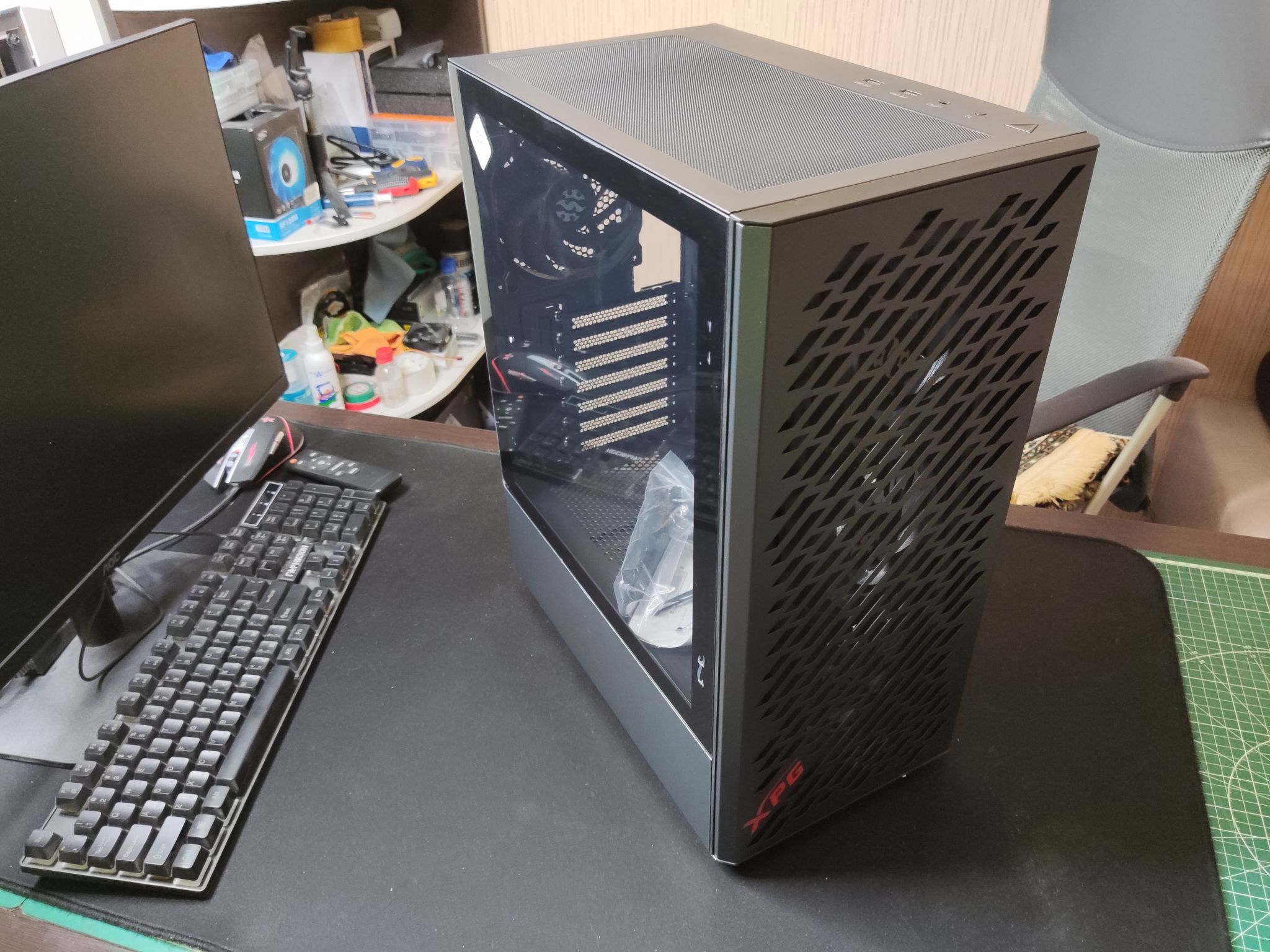 Корпус XPG VALOR AIR Black VALORAIRMT-BKCWW — купить по низкой цене в ...