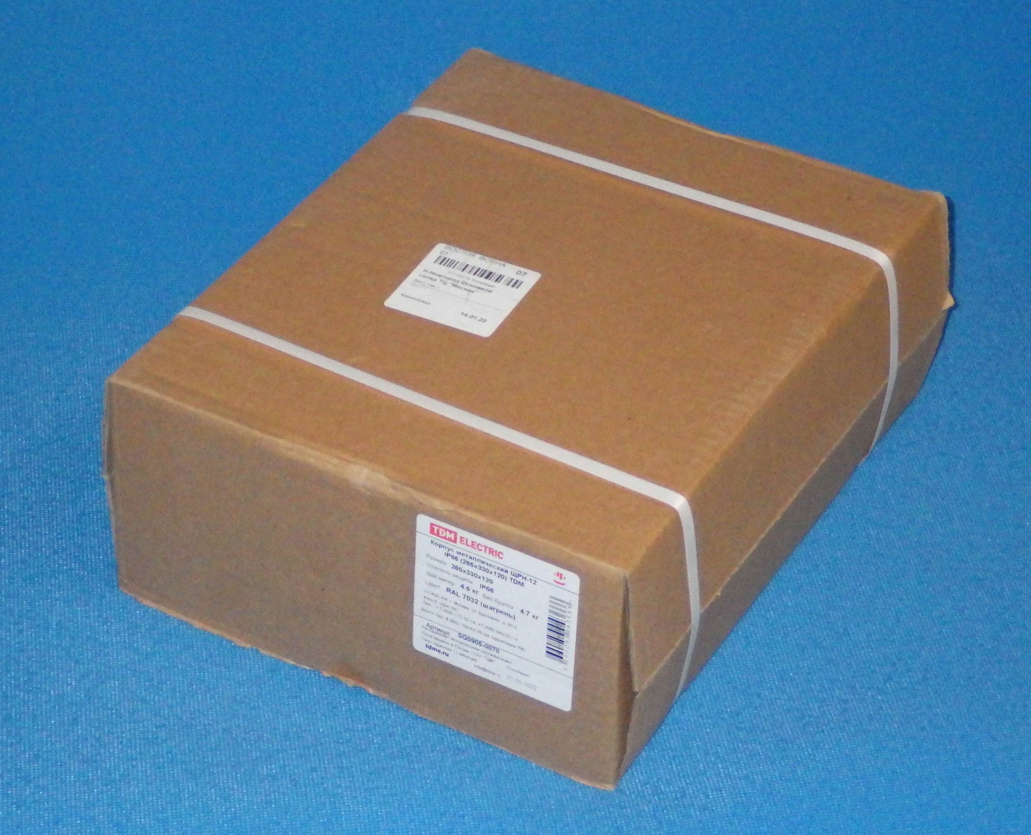 Корпус металлический TDM Electric ЩРН-12 IP66 (265х330х120) — купить в ...