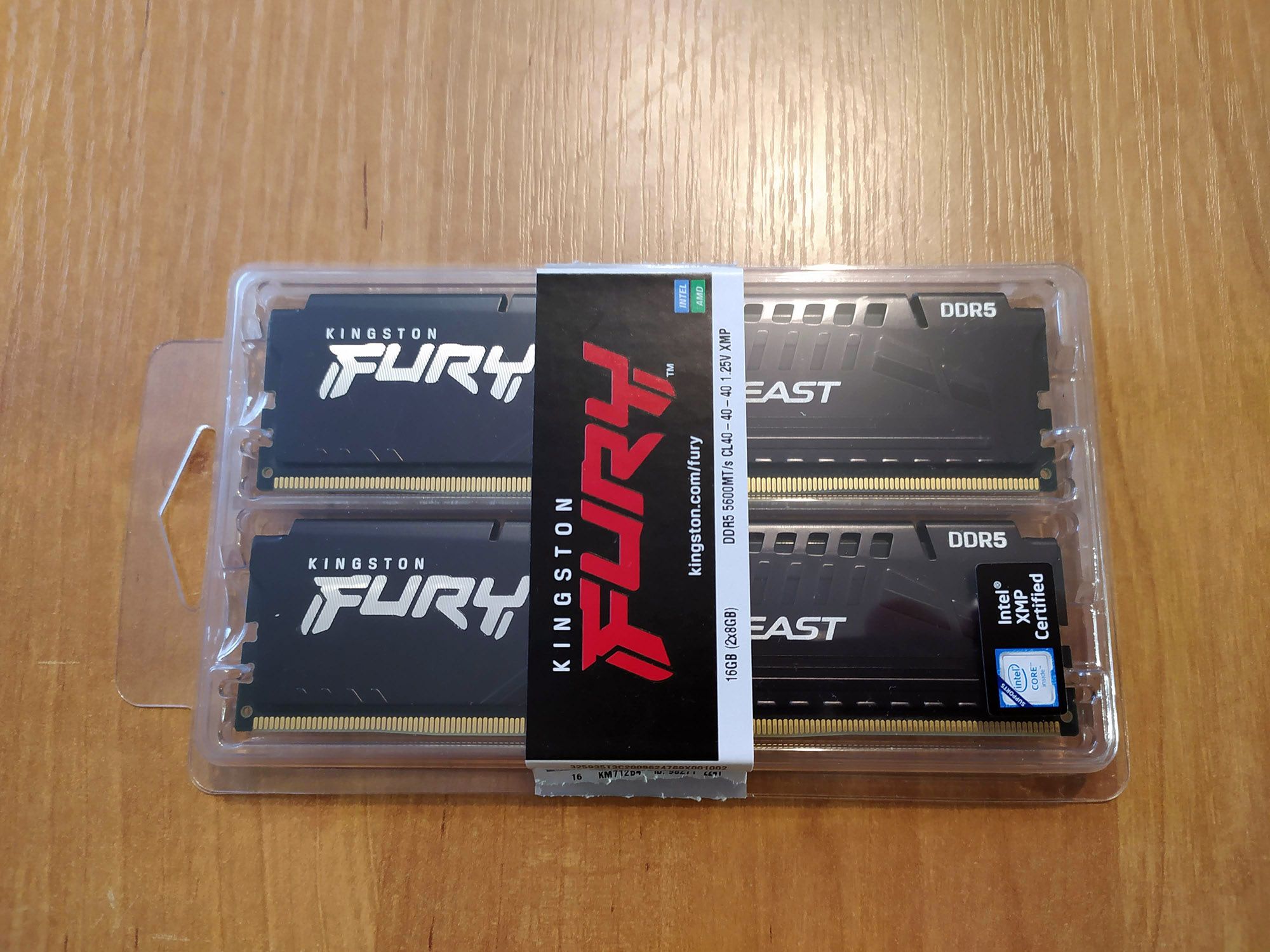 Kingston fury beast kf556c40bbk2 32