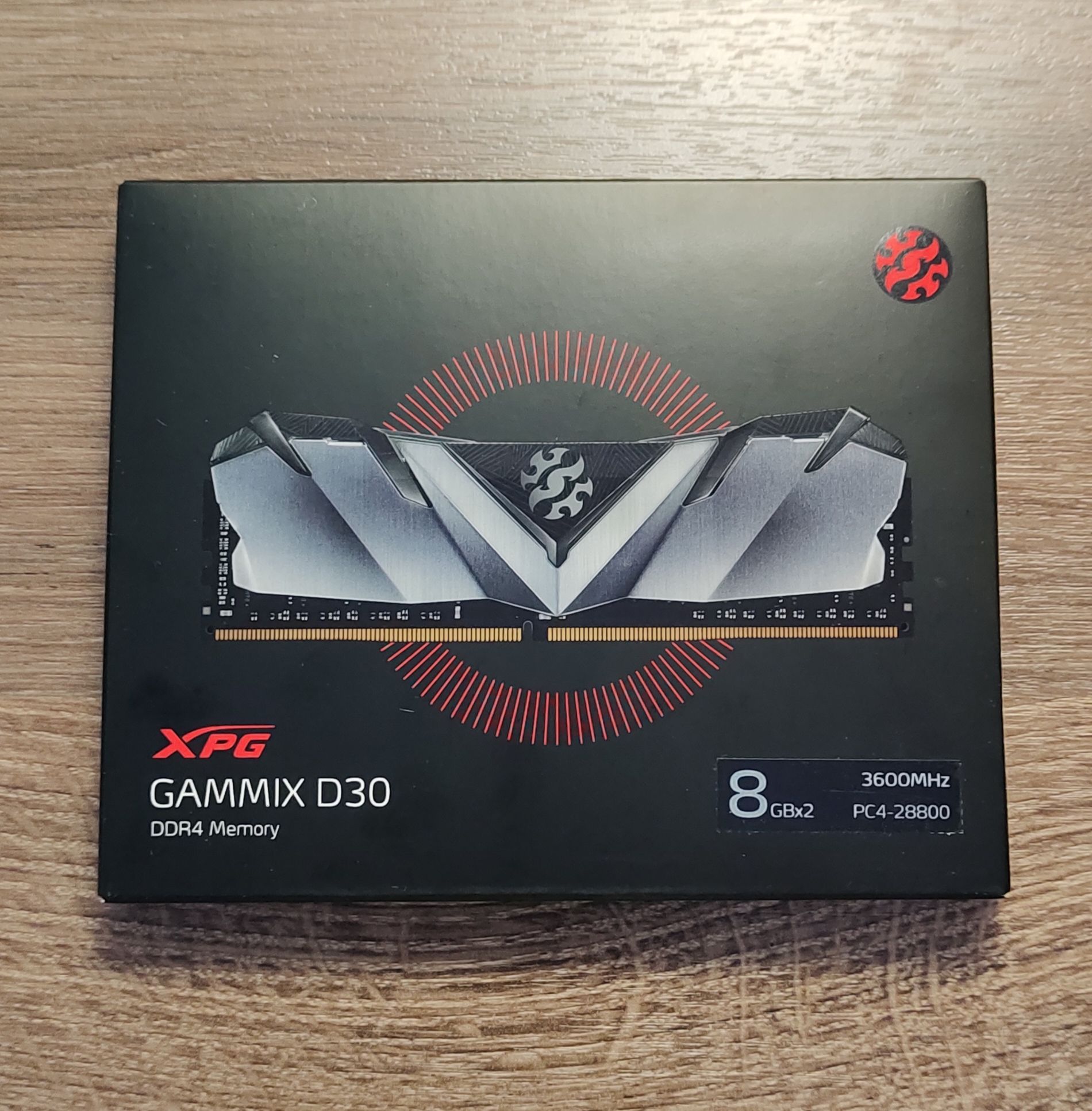 DDR4 ADATA 16GB 2x8GB 3600 DIMM XPG