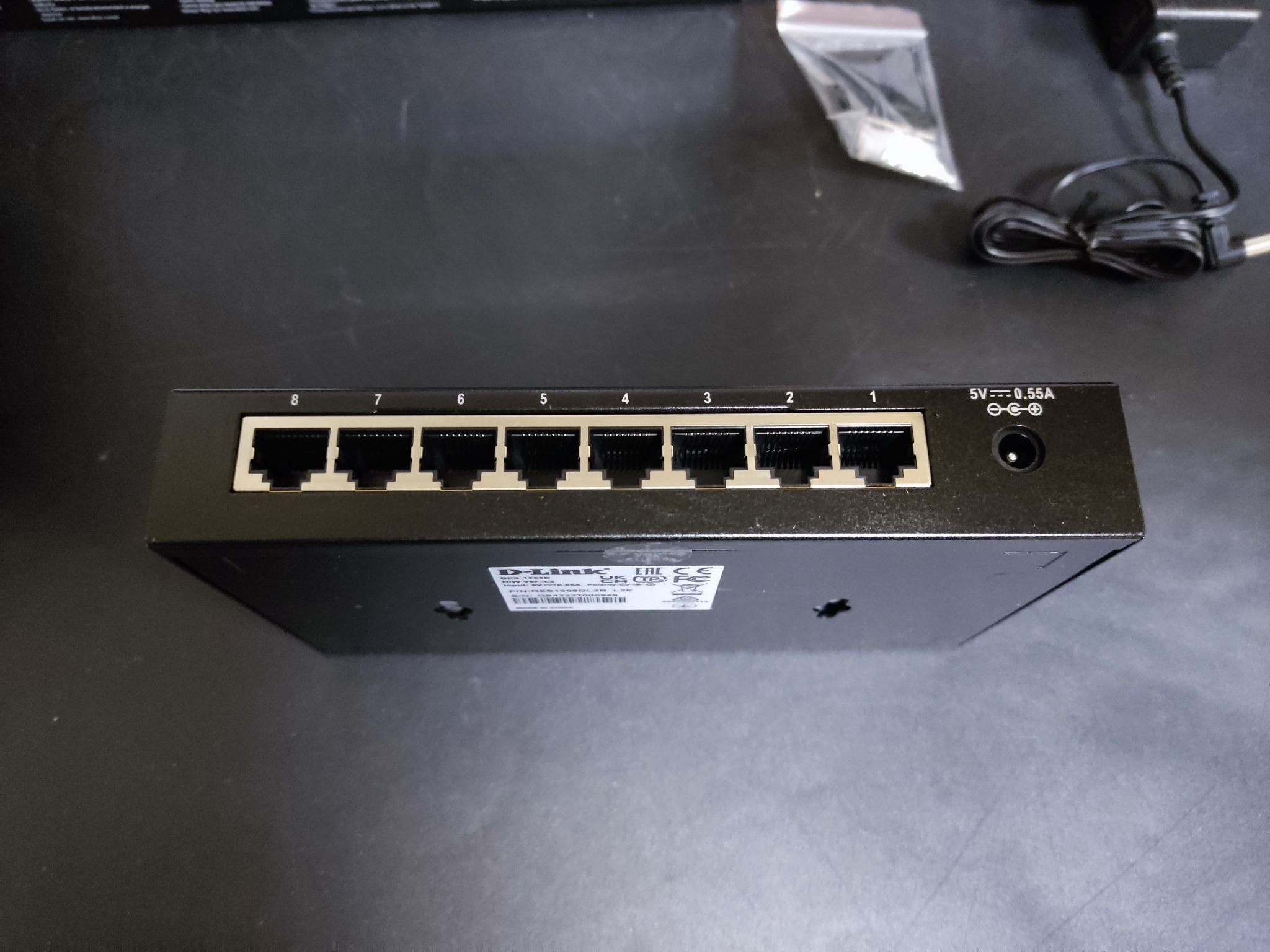 Купить Коммутатор D-Link Switch DES-1008D/L2B 8 ports Switch Ethernet ...