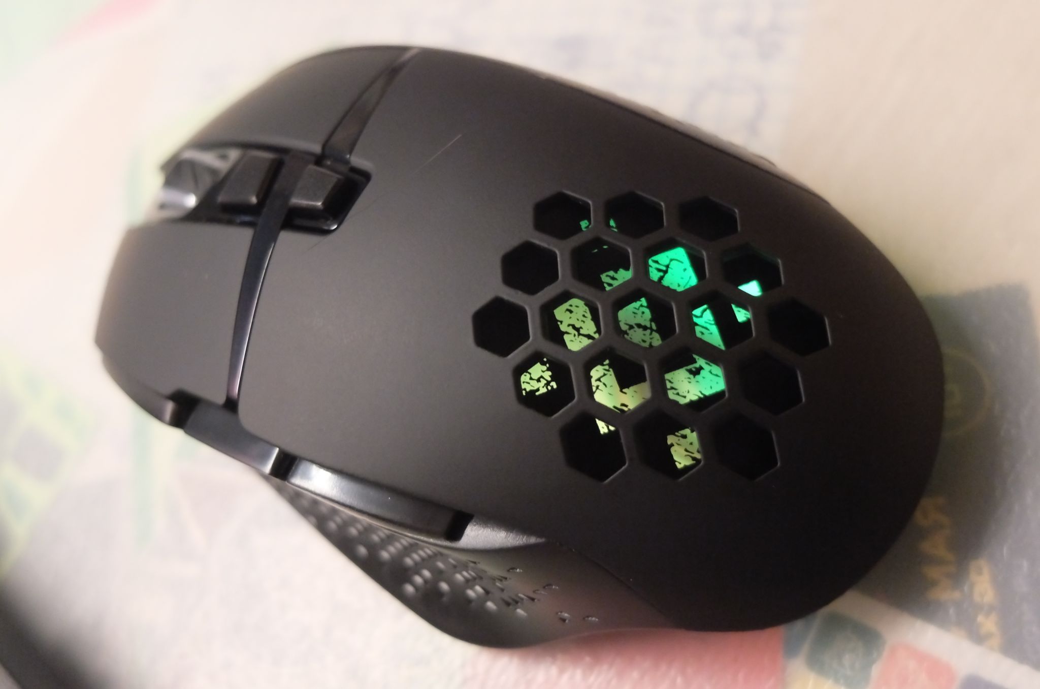 Мышь Defender Glory GM-514 черный, LED, 7D, 400 мАч, 3200dpi (52514 ...