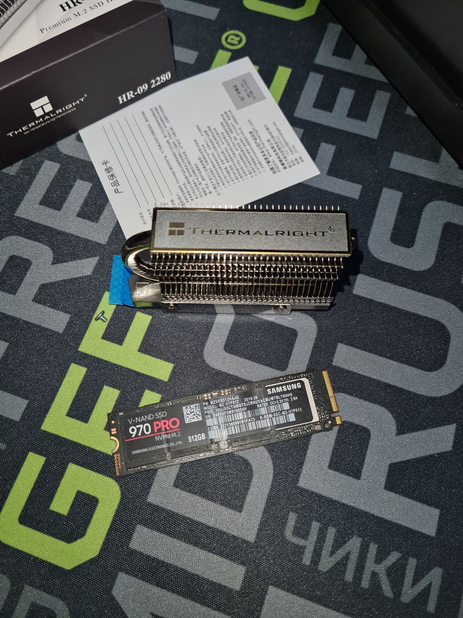 Купить Радиатор для M.2 SSD Thermalright HR-09 2280 в интернет-магазине ...