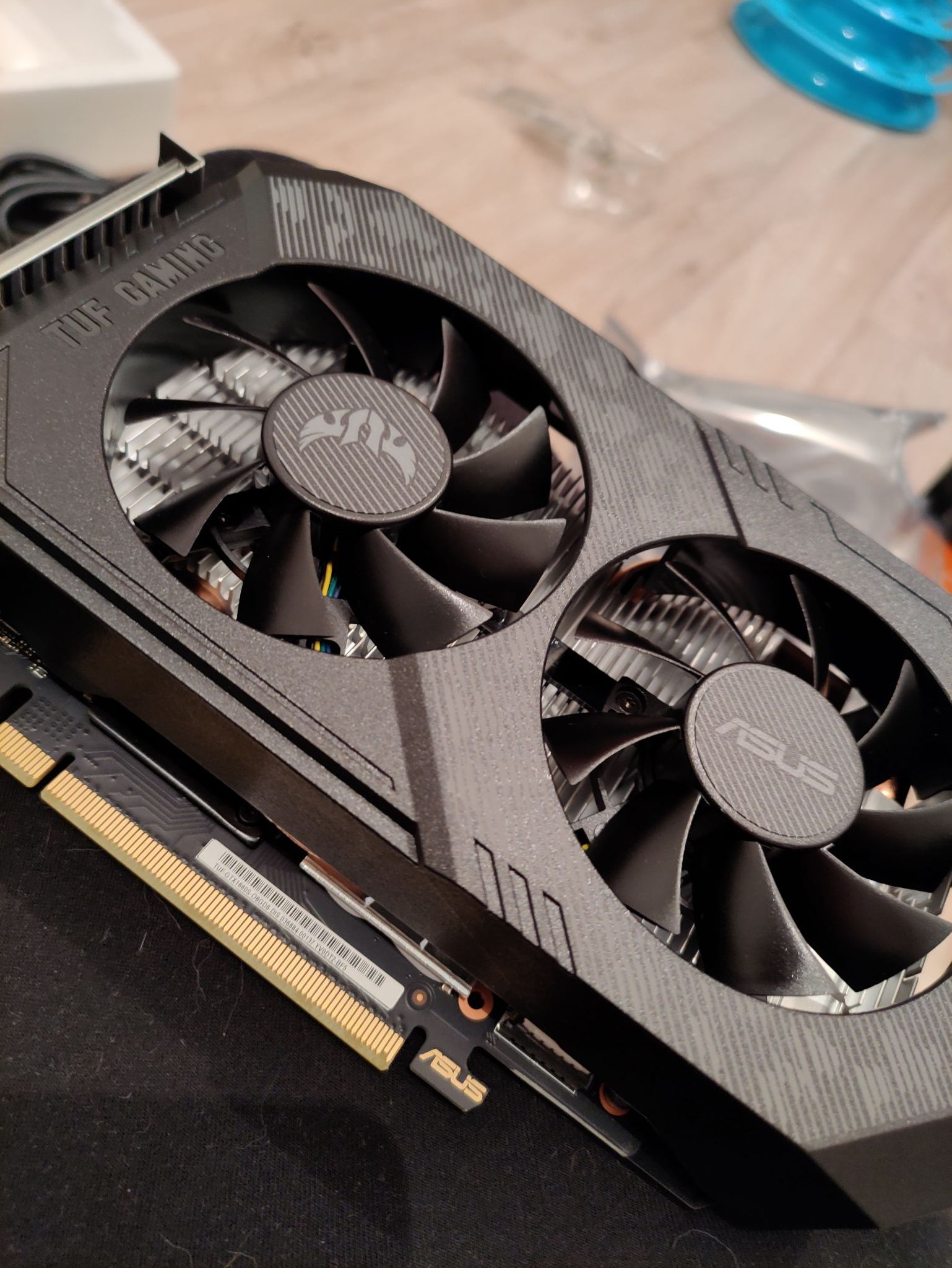 Видеокарта Asus GeForce GTX 1660 SUPER TUF Gaming OC 6G TUF-GTX1660S ...