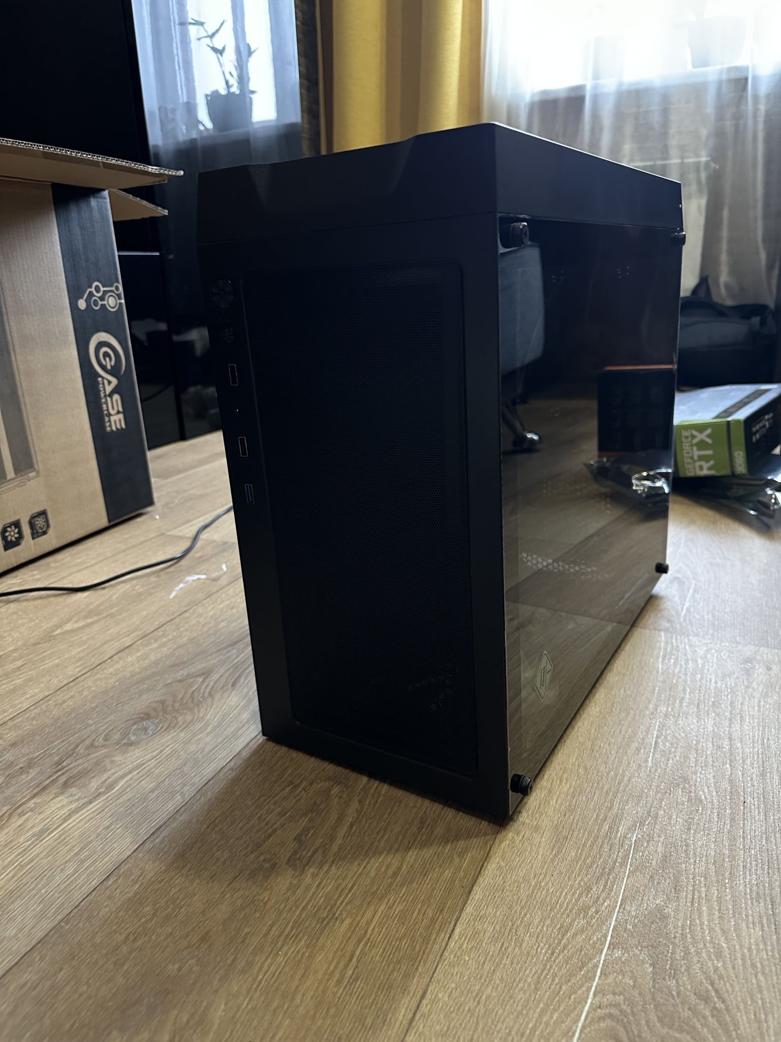 Корпус Powercase Mistral Evo, черный (CMIEB-F4S) — купить по низкой ...
