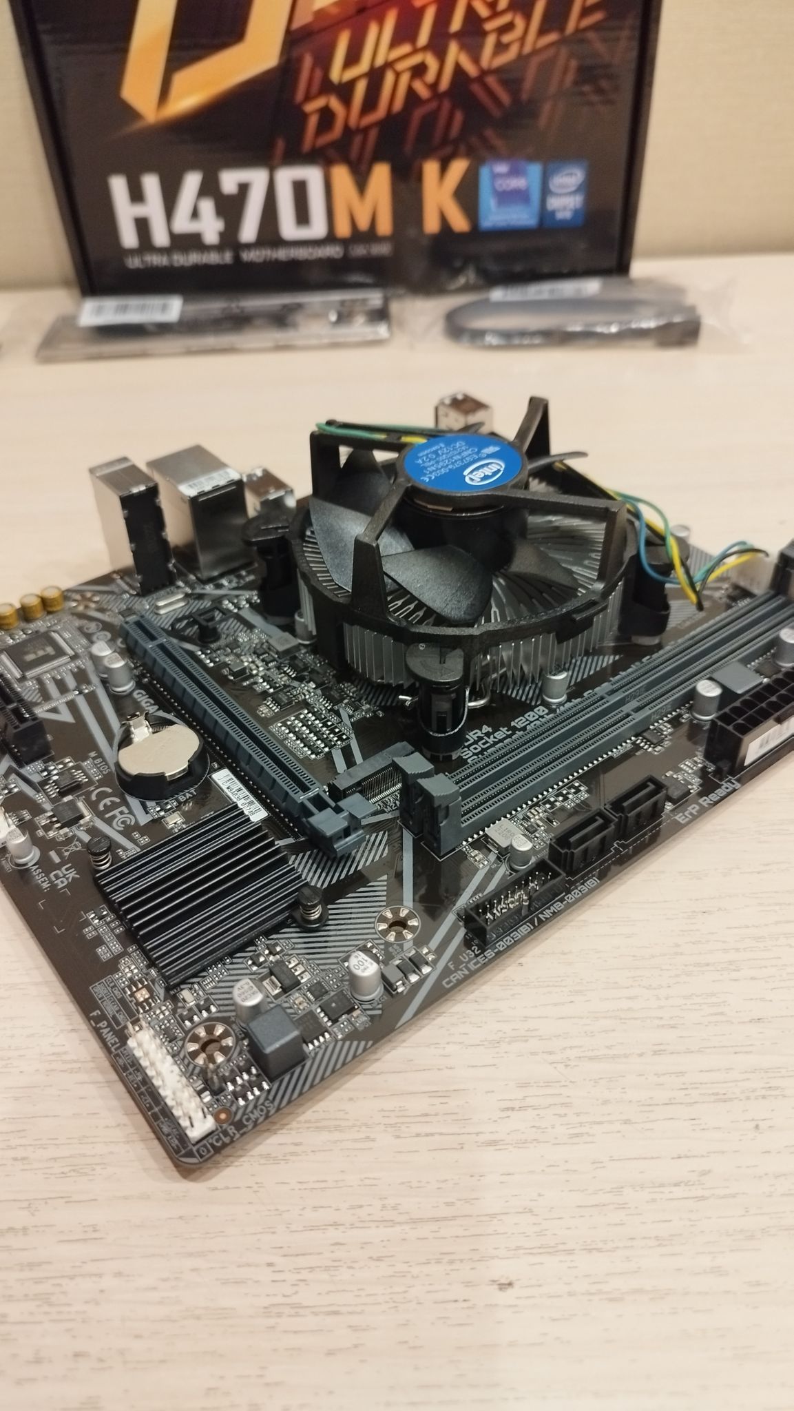 Материнская плата GIGABYTE H470M-K (LGA 1200, mATX) H470M K — купить по ...