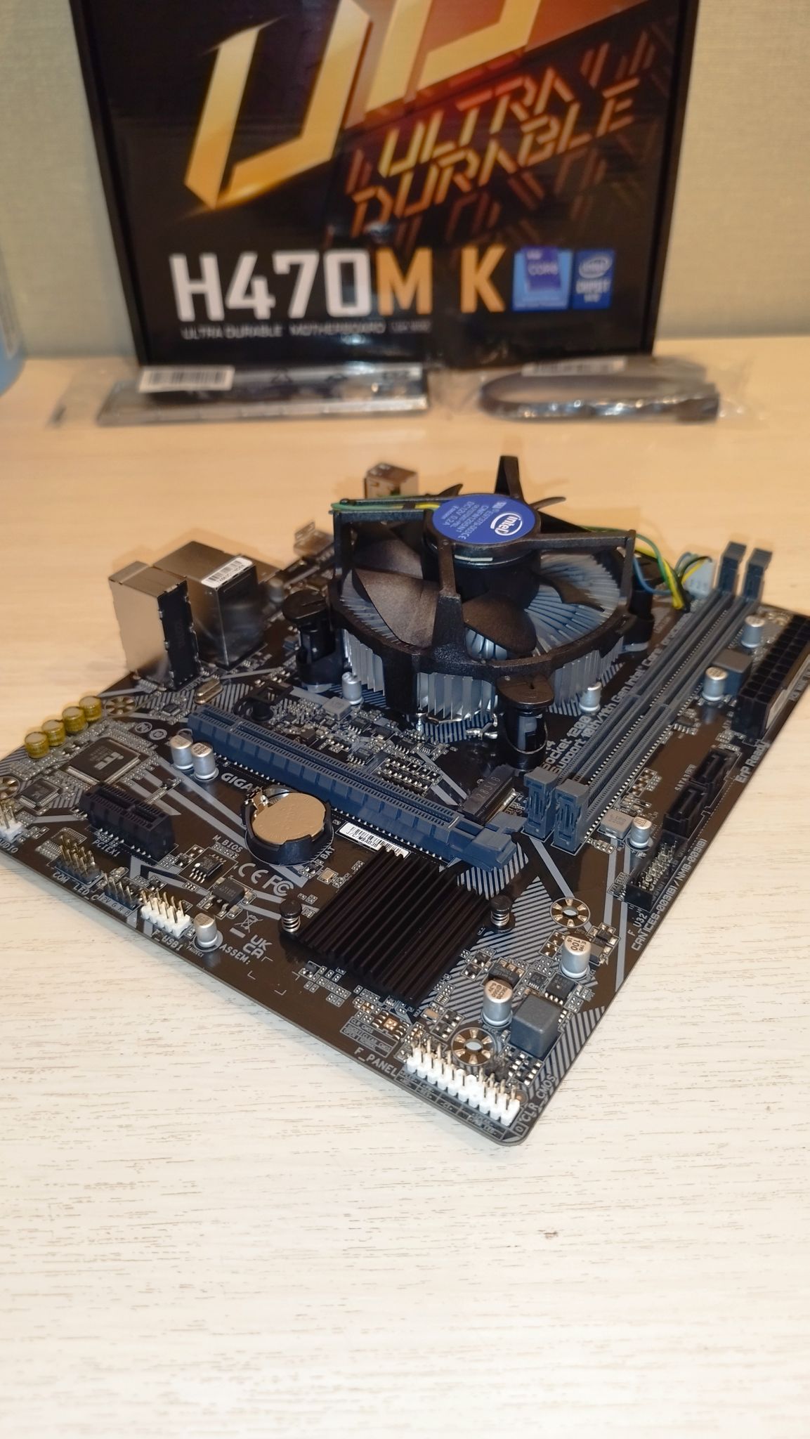 Материнская плата GIGABYTE H470M-K (LGA 1200, mATX) H470M K — купить по ...