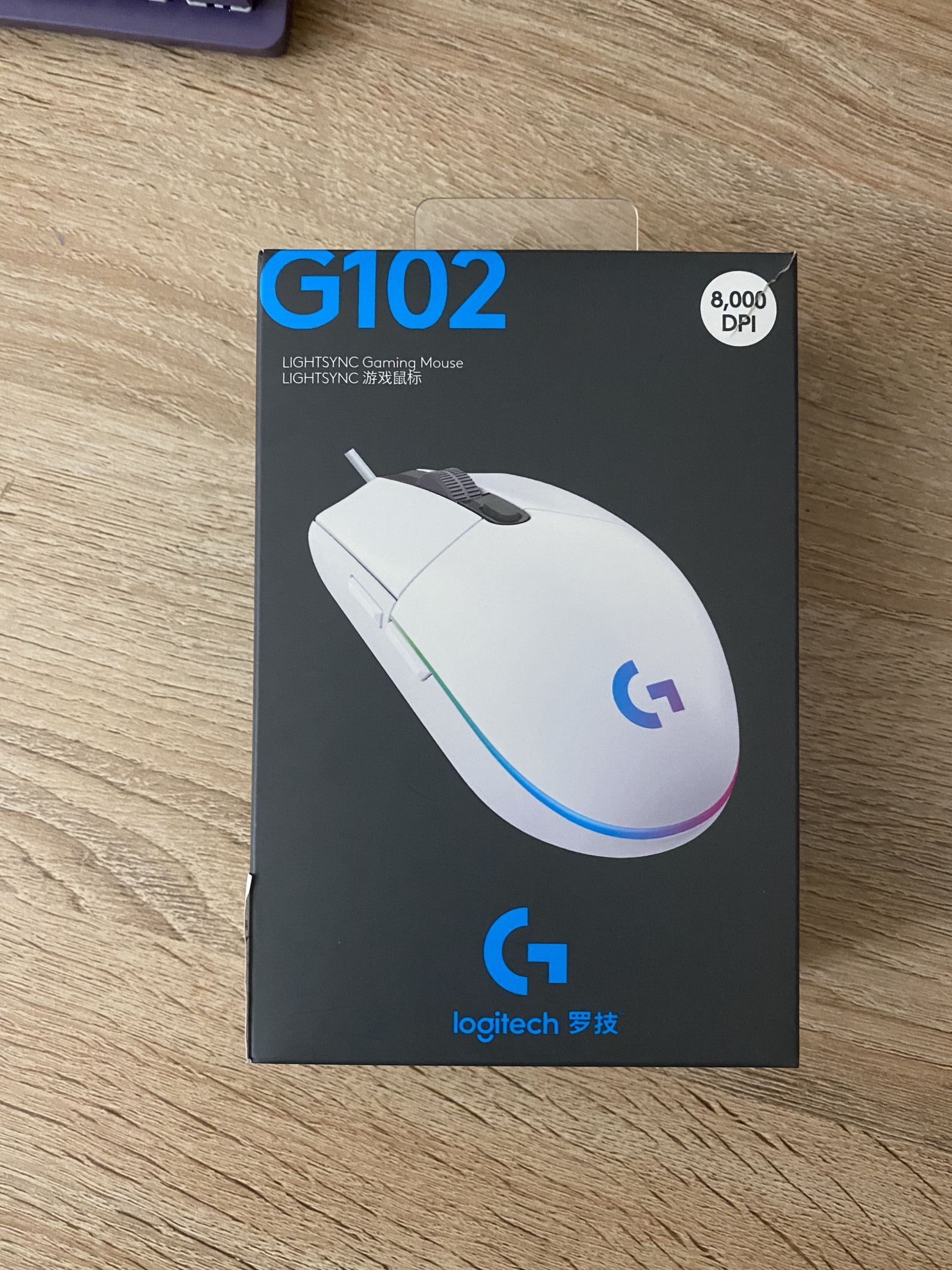 Мышь Logitech G102 LightSync Gaming Mouse White (910-005809) — купить ...