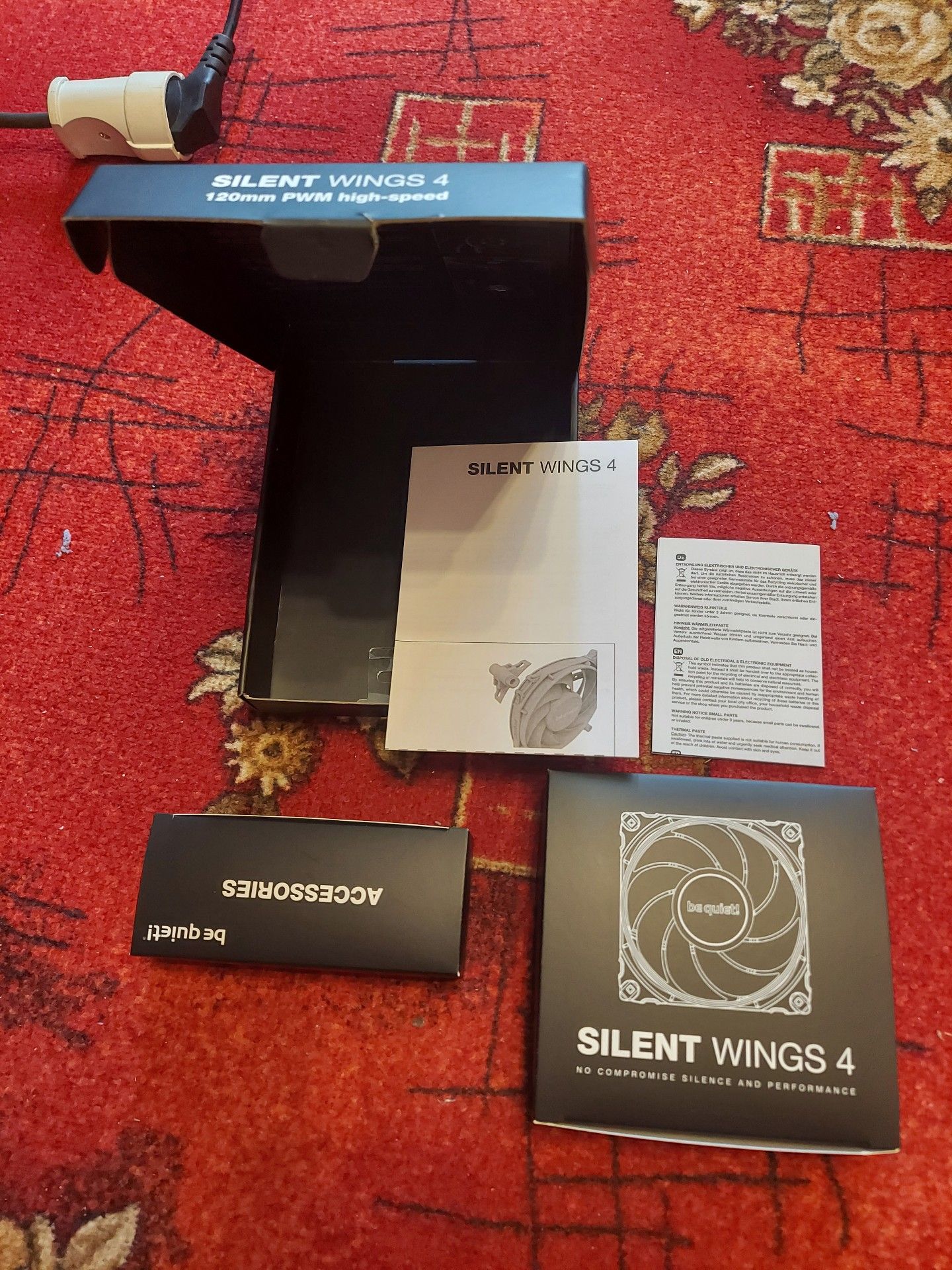 Вентилятор для корпуса be quiet! Silent Wings 4 120mm PWM high-speed ...