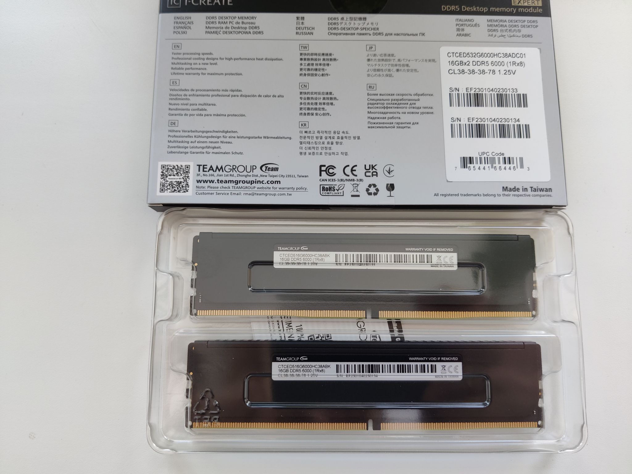 T create ddr5 6000. T create ddr5 6000