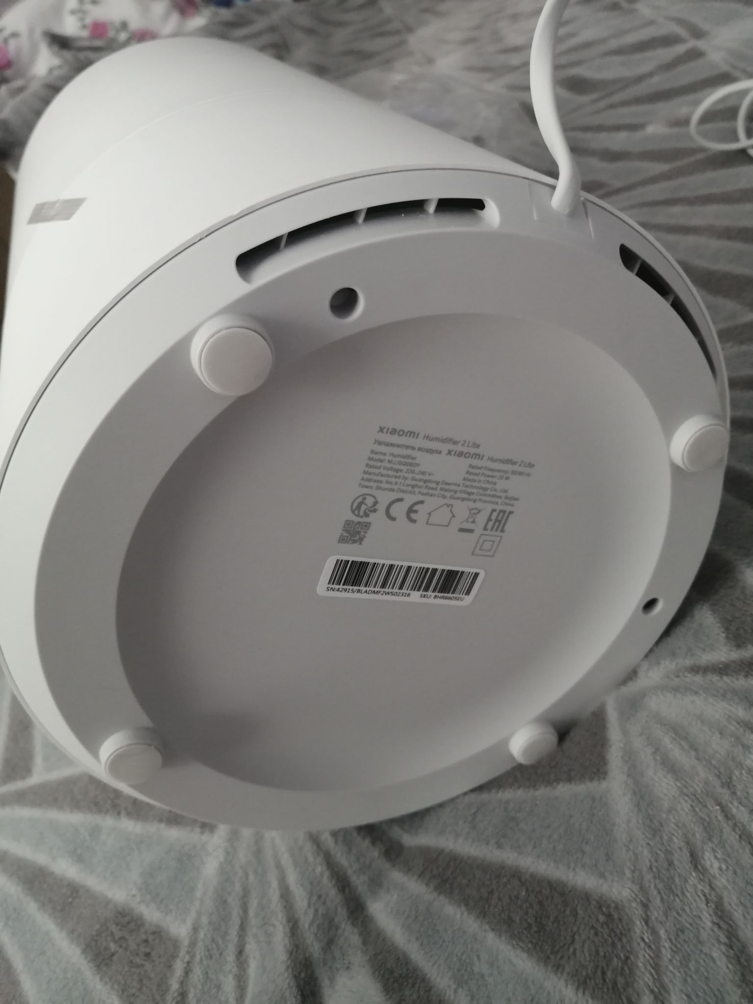 Увлажнитель воздуха Xiaomi Humidifier 2 Lite (MJJSQ06DY) BHR6605EU ...