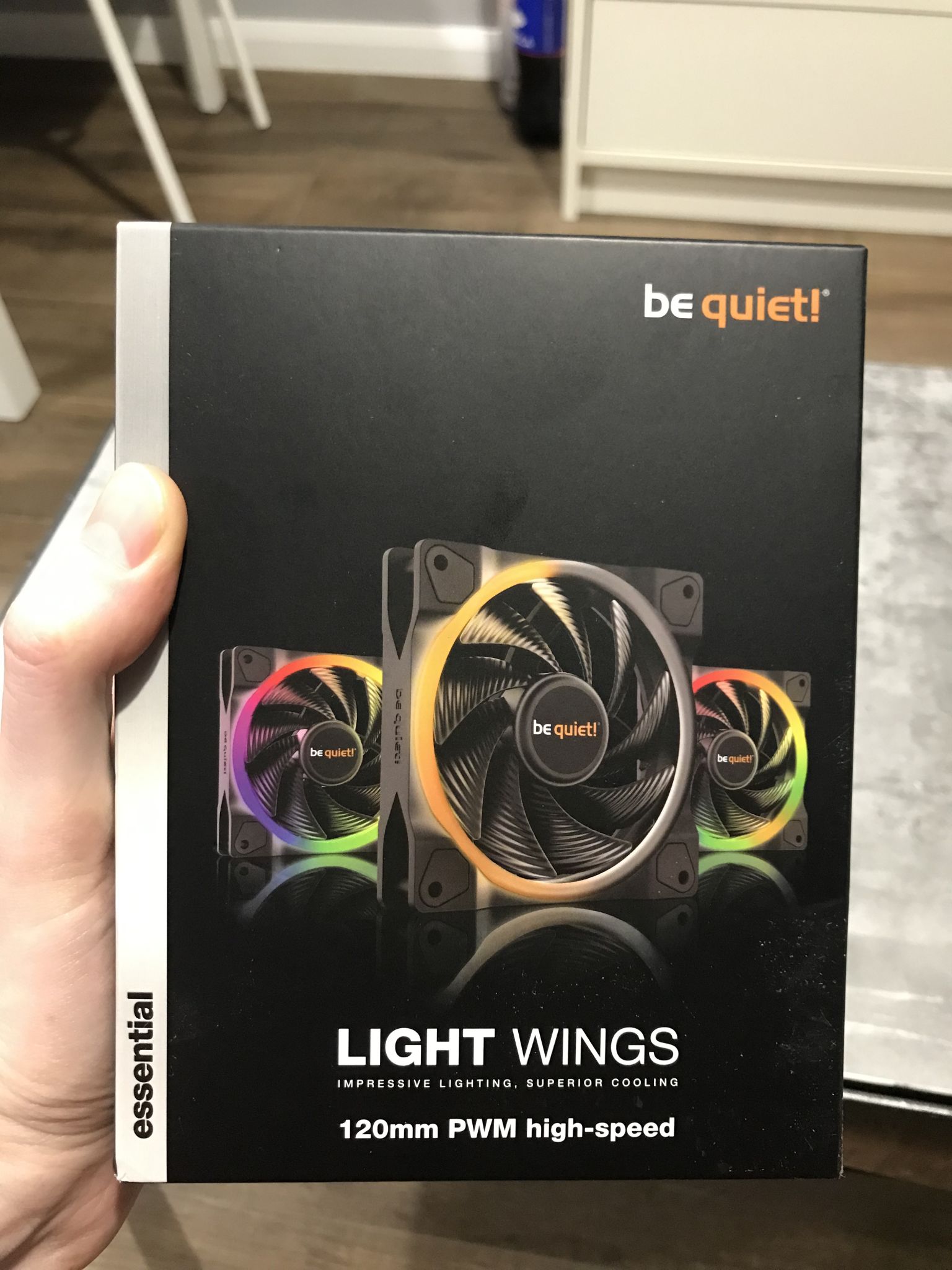 be quiet Light Wings 120mm PWM High speed Triple Pack BL077