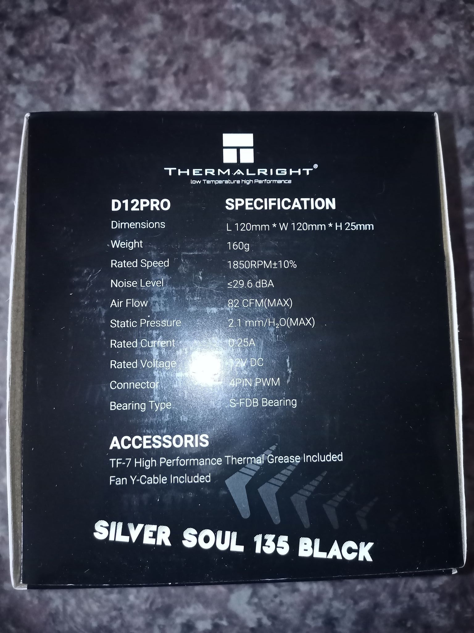 Кулер для процессора Thermalright Silver Soul 135 Black SILVER-SOUL-135 ...
