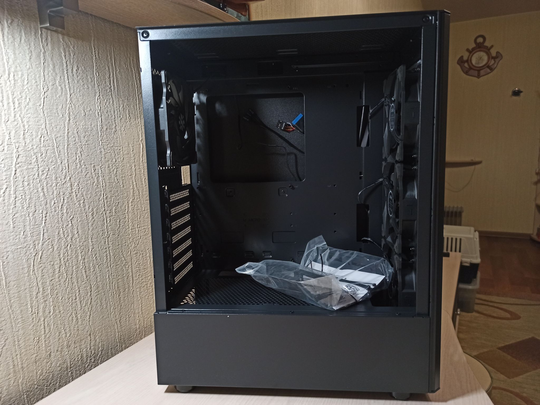 Корпус XPG VALOR AIR Black VALORAIRMT-BKCWW — купить по низкой цене в ...