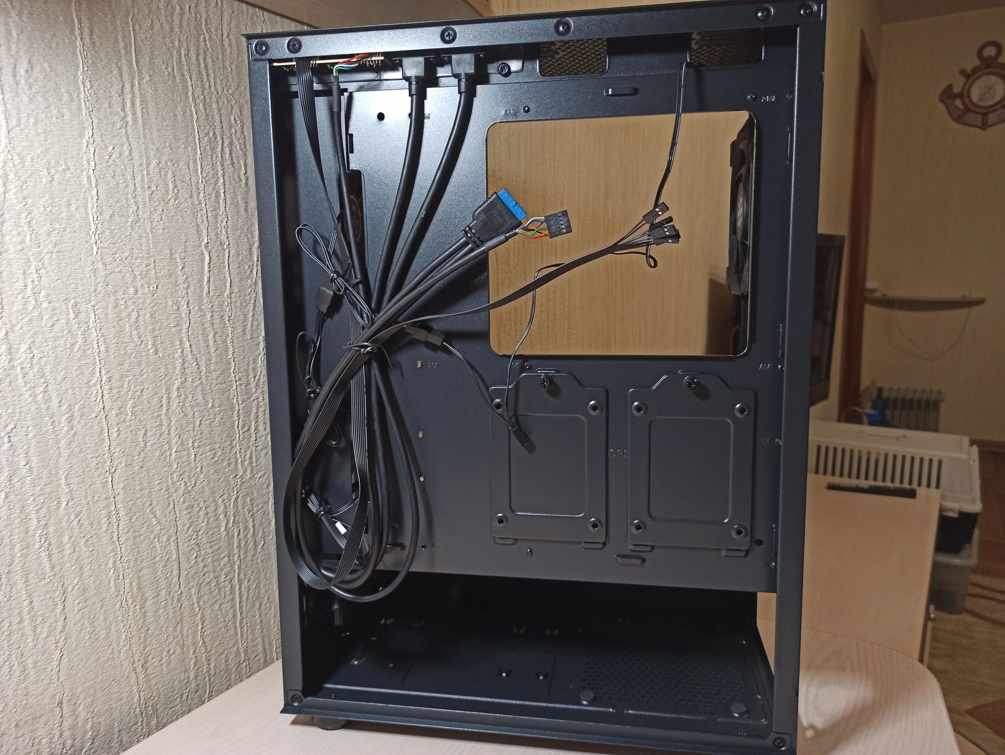 Корпус XPG VALOR AIR Black VALORAIRMT-BKCWW — купить по низкой цене в ...