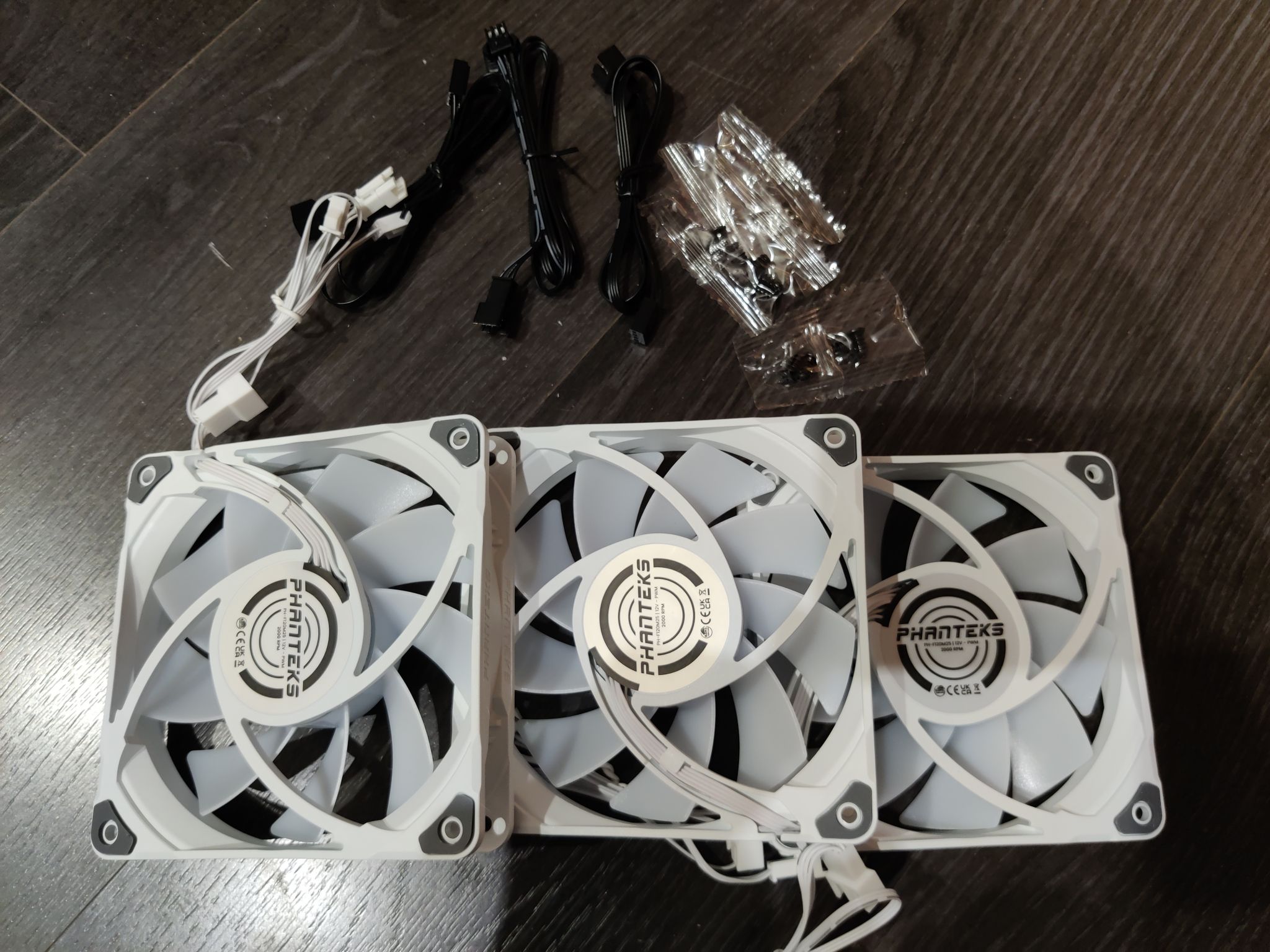 Вентиляторы для корпуса PHANTEKS M25 DRGB White 120mm 3pcs PH-F120M25 ...