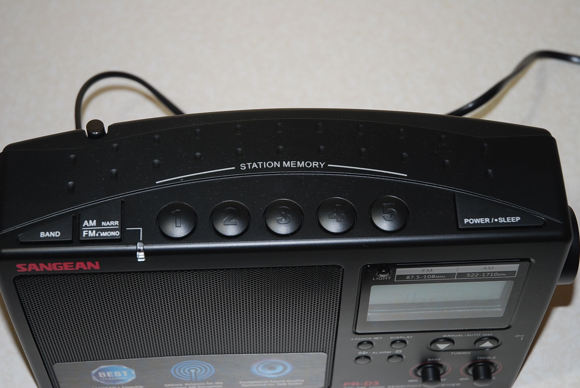 Радиоприемник SANGEAN PR-D3 (Black) — купить по низкой цене в интернет ...