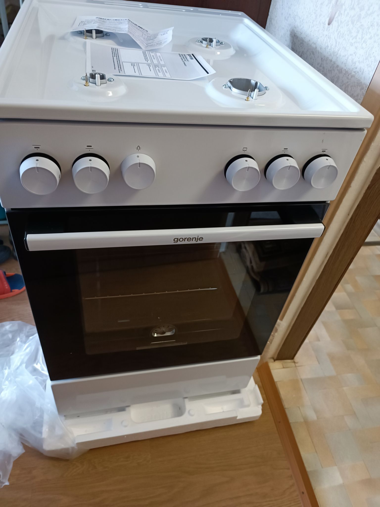 Плита газовая Gorenje GG5A10WH — купить по низкой цене в интернет ...