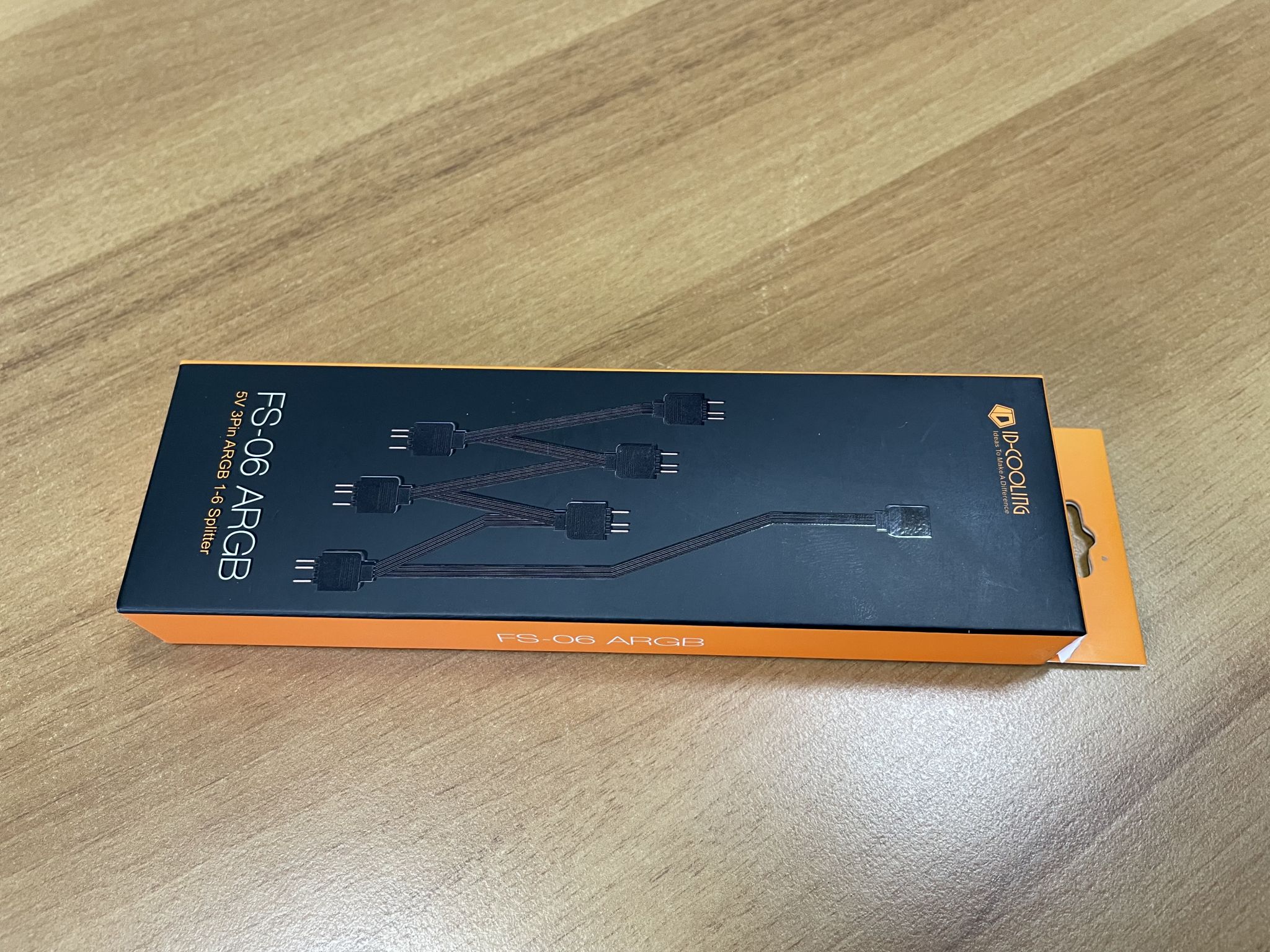 Кабель-разветвитель ID-COOLING FS-06 ARGB 1-6 Splitter — купить по ...