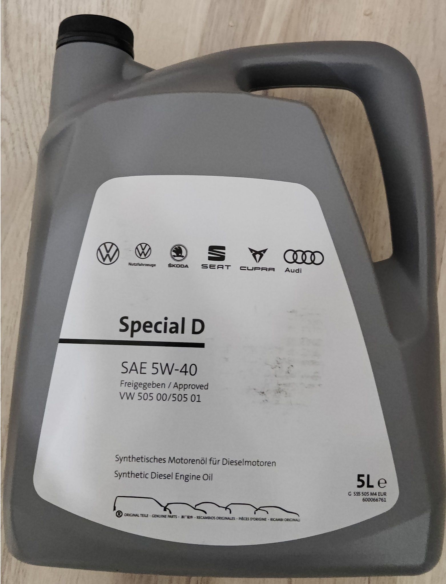 VW Original Special D 5W40 5L