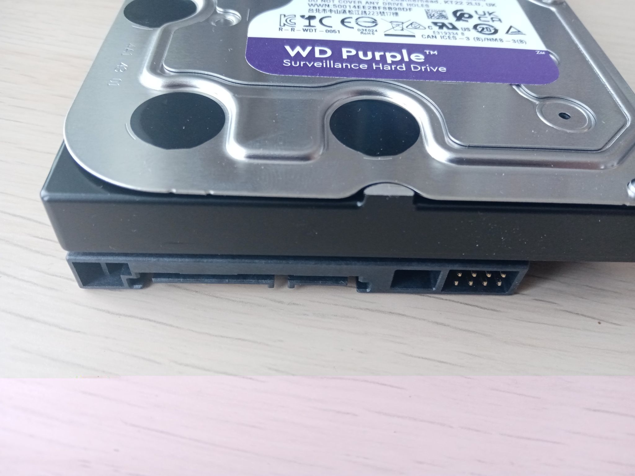 Жесткий диск 3.5 Western Digital WD Purple 6ТБ, SATA III, 256 Mb, 5400 ...