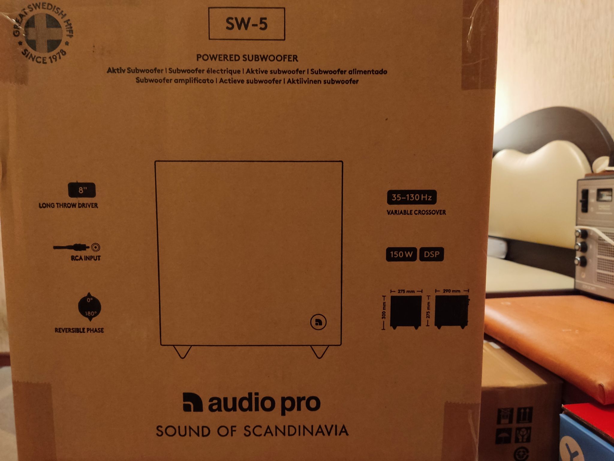 Audio Pro Sw 5 Купить