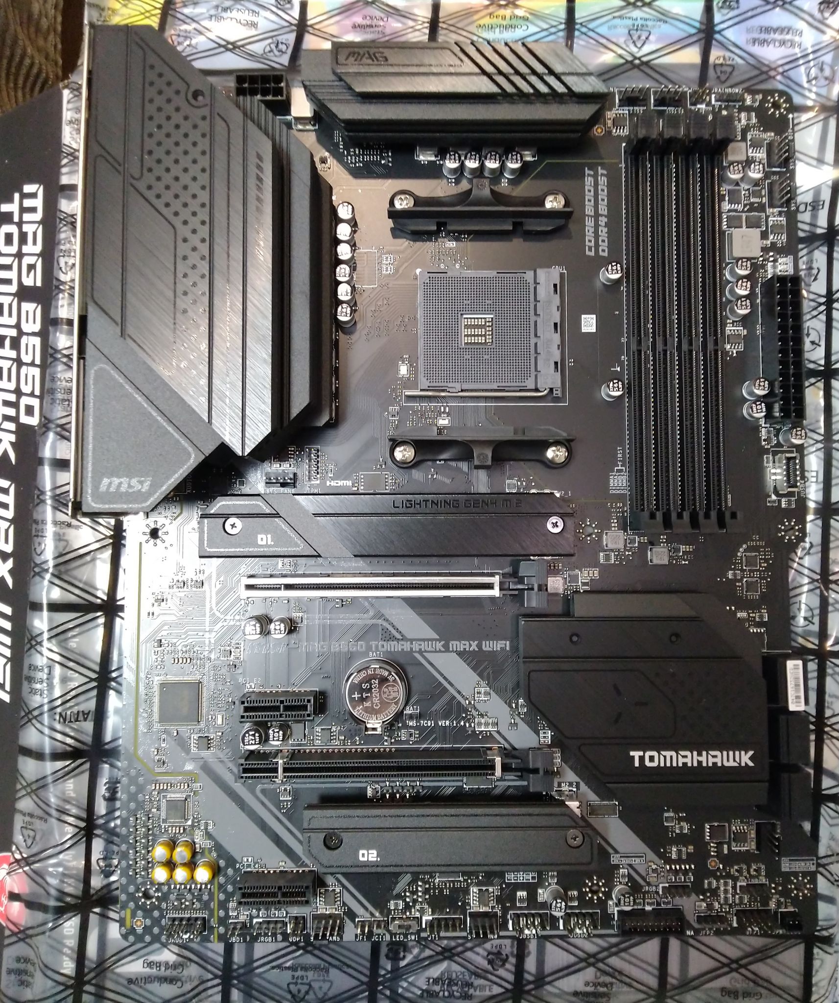 Mag b850 tomahawk max wifi