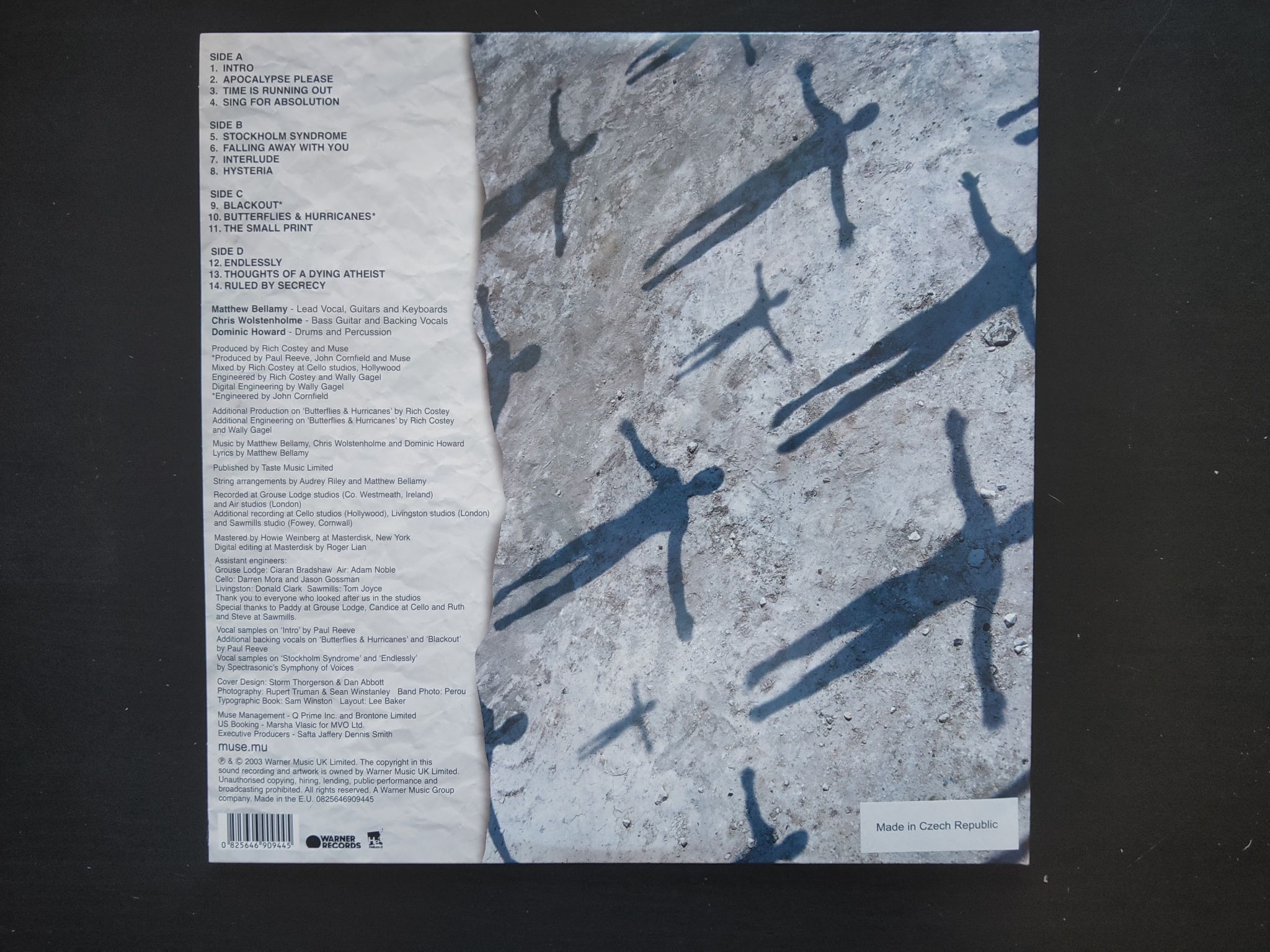 Absolution Merch Muse Виниловая пластинка MUSE - Absolution 0825646909445 — купить по низкой ...