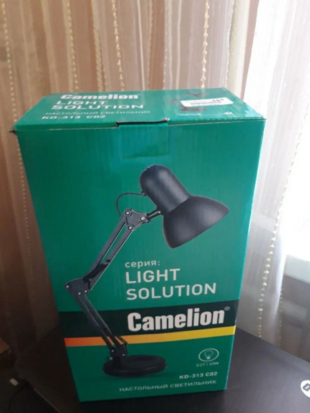 Купить Настольная лампа Camelion KD-313-C02 черный 13640 CAMELION в ...