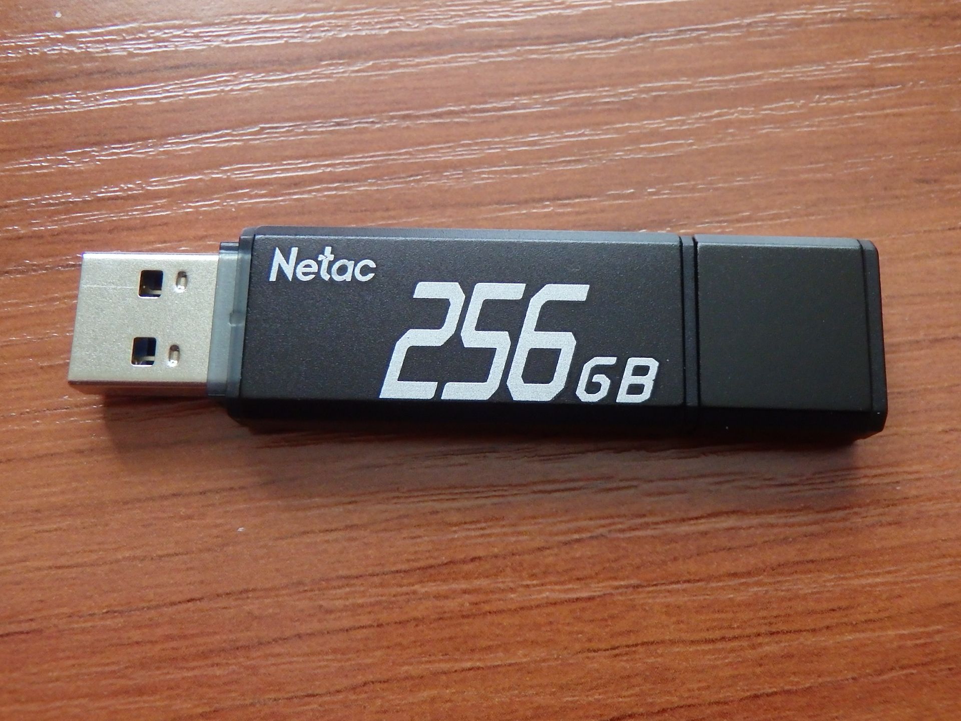 USB флешка Netac U351 256Gb metal black USB 3.0 (NT03U351N-256G-30BK ...