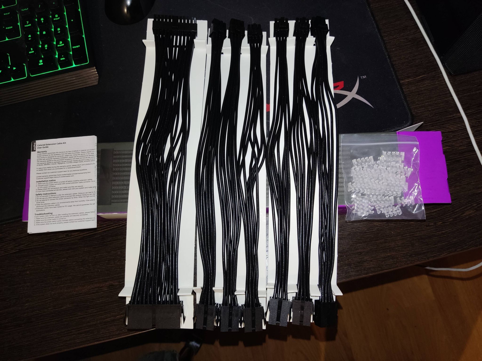 Кабели-удлинители для блока питания Cooler Master Extension Cable Kit ...