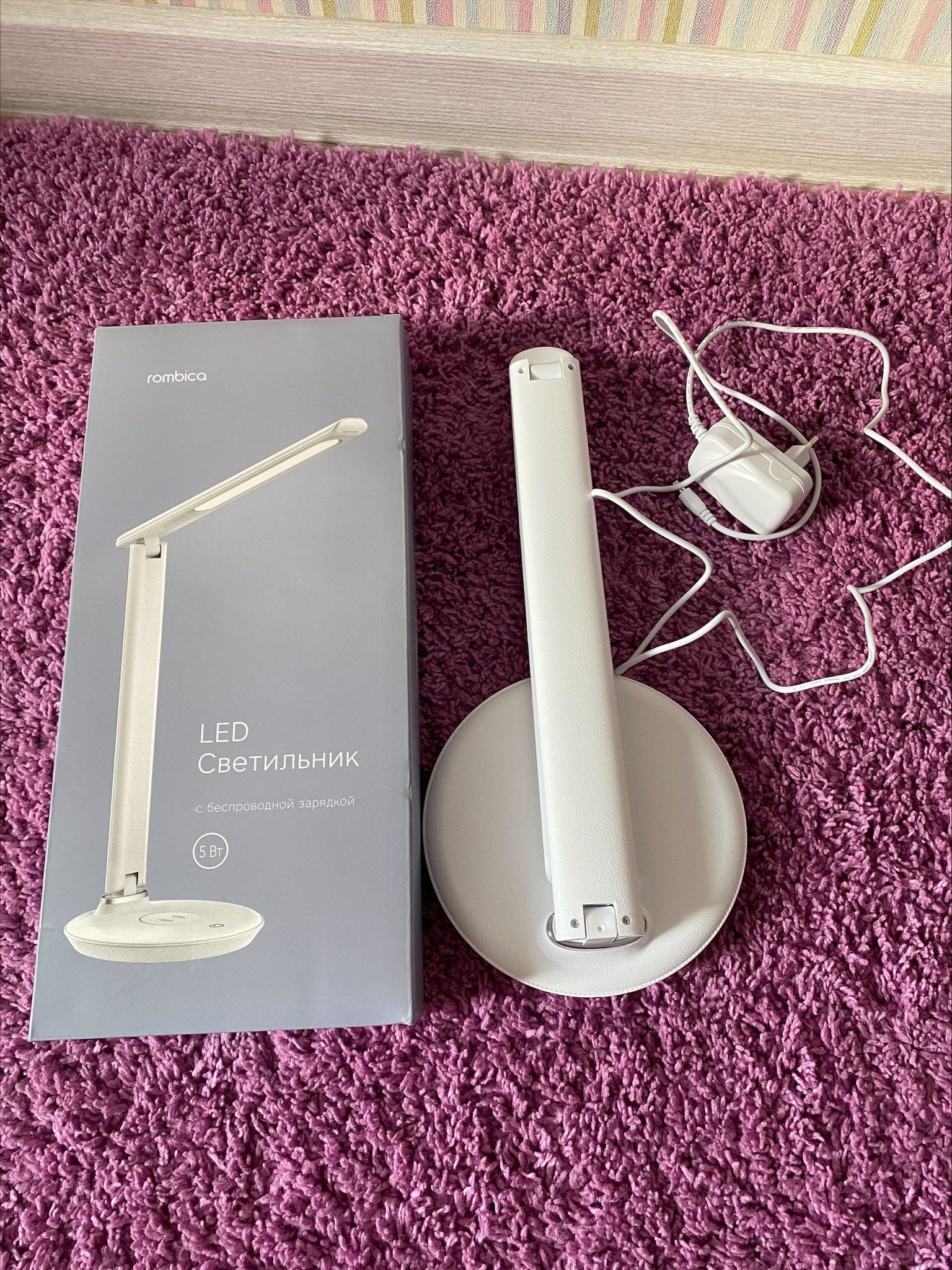 Настольная лампа Rombica LED FAROS v01 White — купить в интернет ...