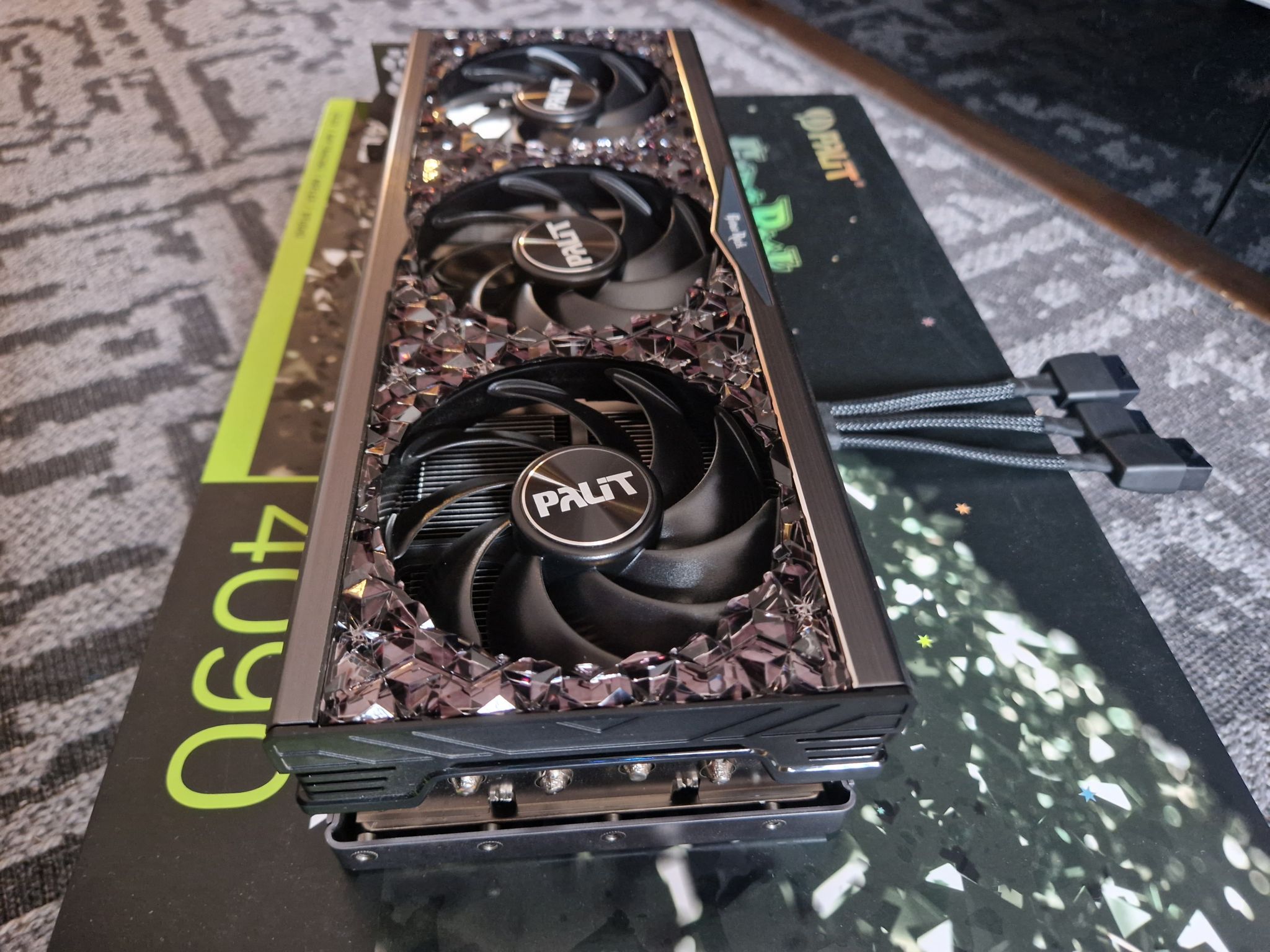 Видеокарта Palit GeForce RTX 4090 GameRock 24G NED4090019SB-1020G ...