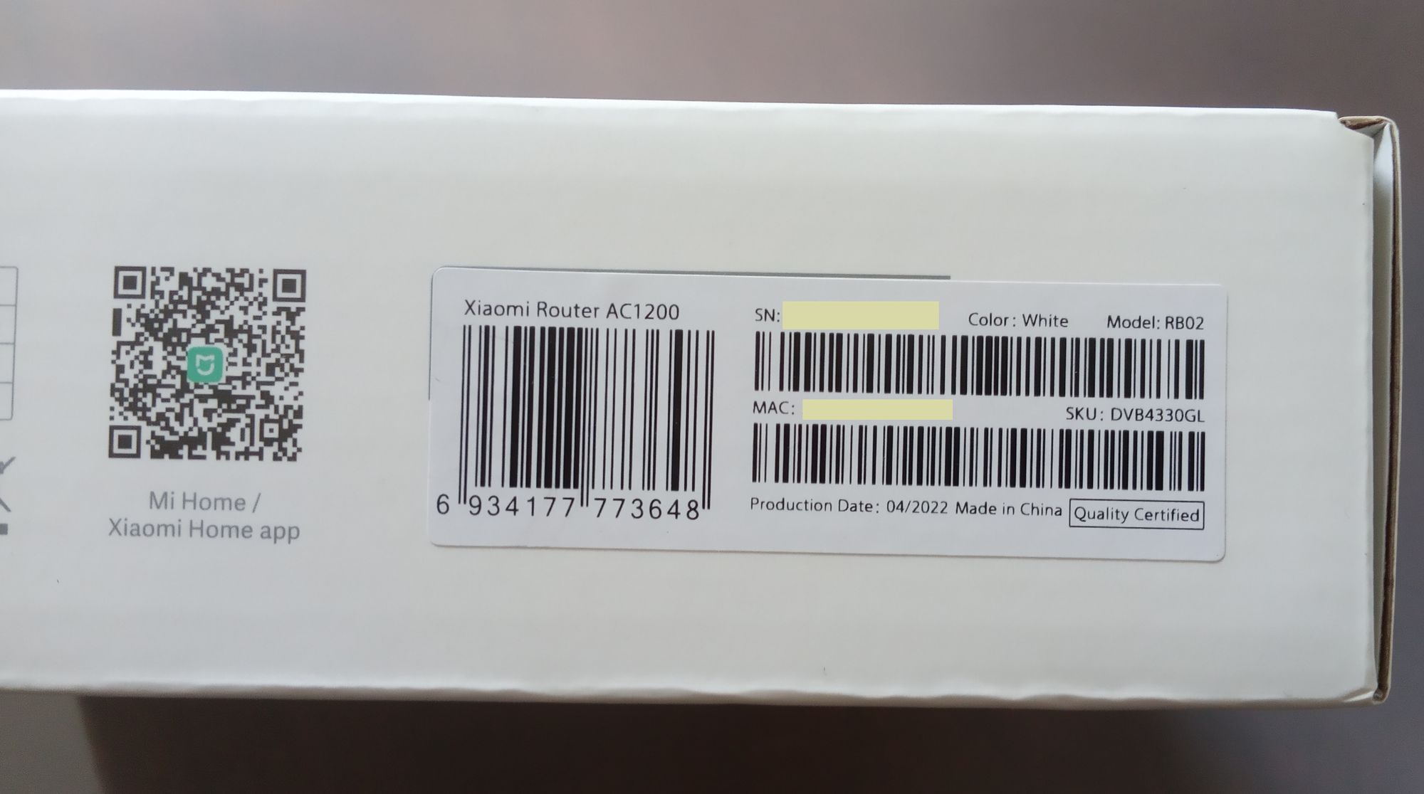 Wi-Fi роутер Xiaomi Router AC1200 EU DVB4330GL — купить в интернет ...