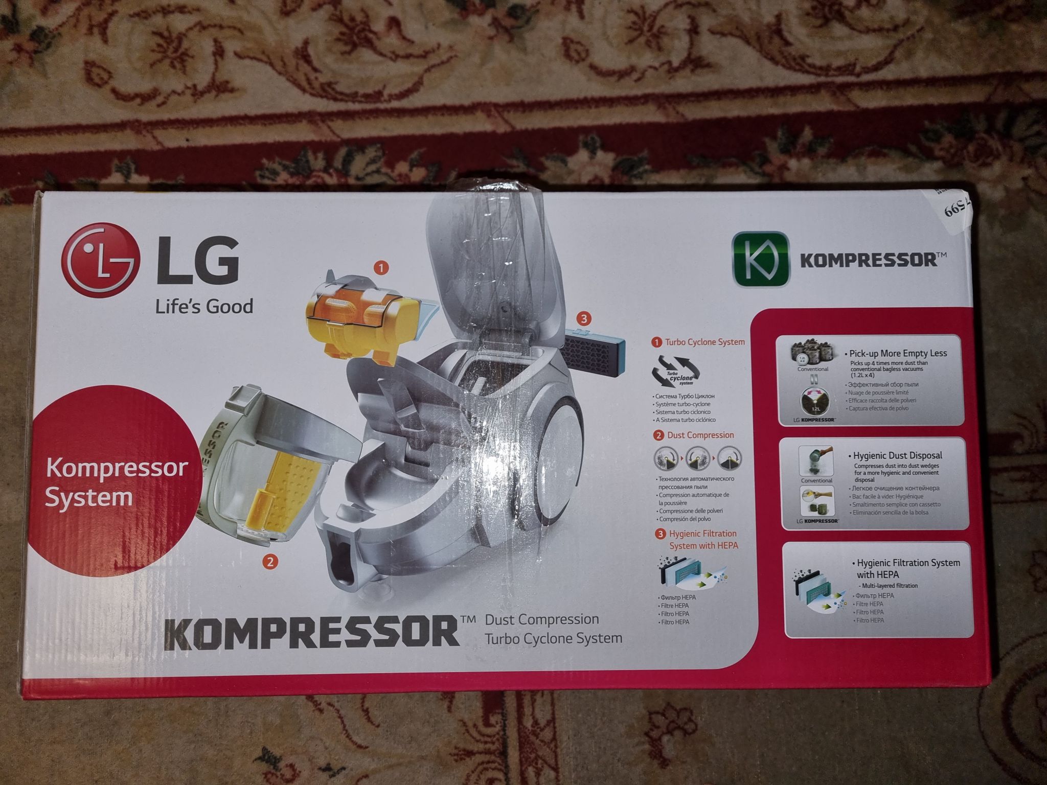 Пылесос LG VK89309H — купить в интернет-магазине ОНЛАЙН ТРЕЙД.РУ