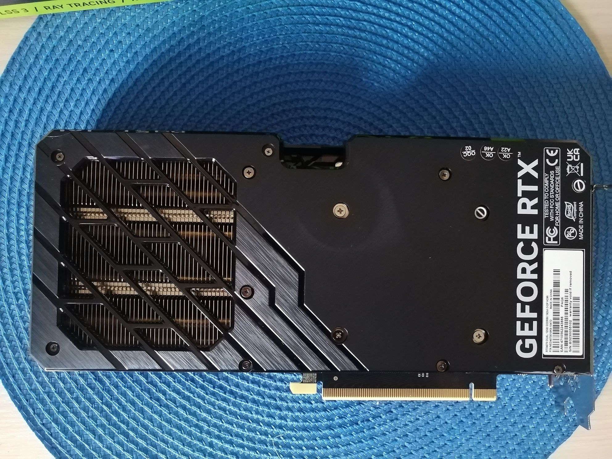 Видеокарта PALIT GeForce RTX 4070 DUAL 12G NED4070019K9-1047D — купить ...