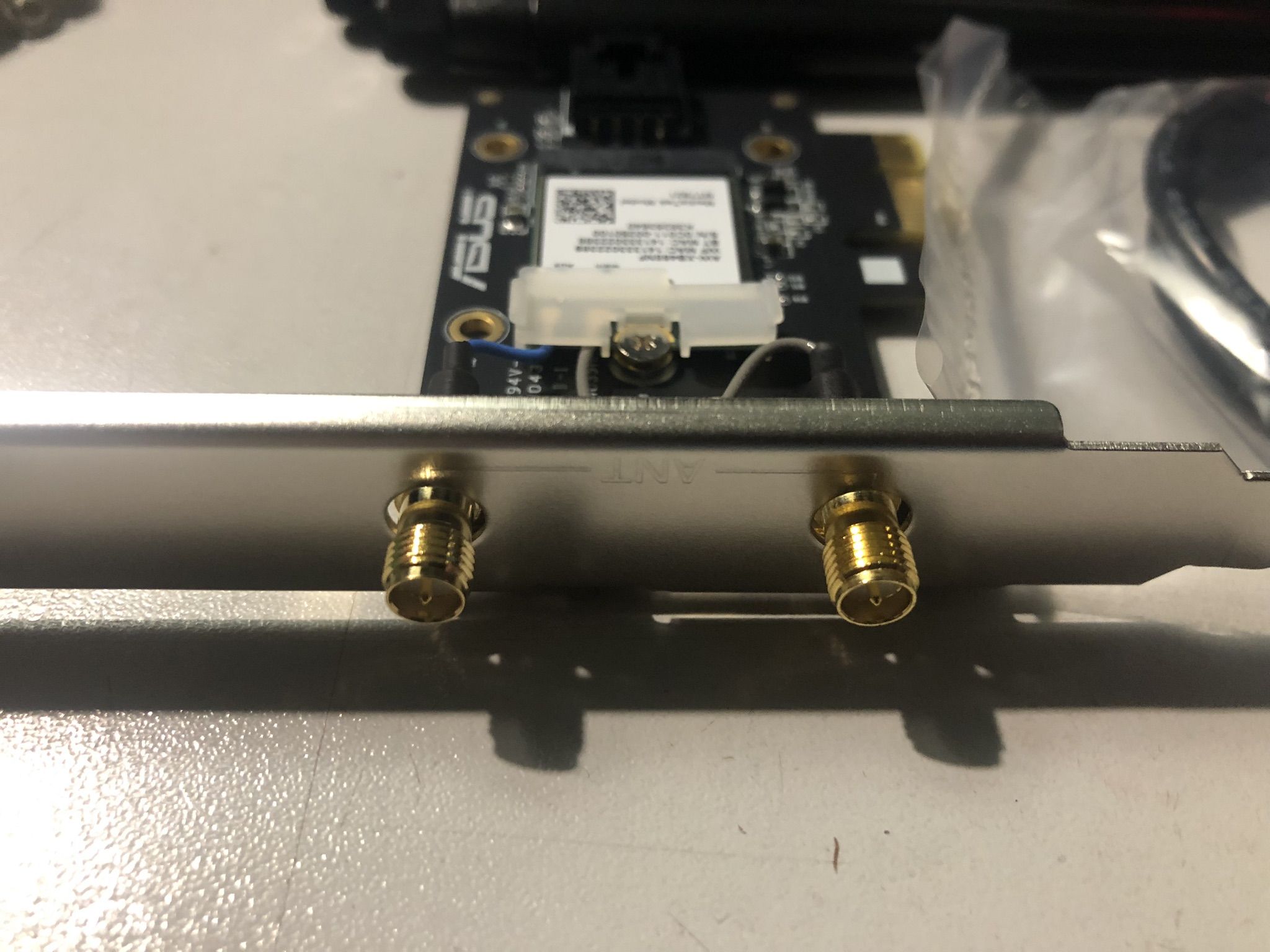 Сетевой адаптер Asus AX1800 PCI-E WiFi 6 + Bluetooth 5.2 PCE-AX1800 ...