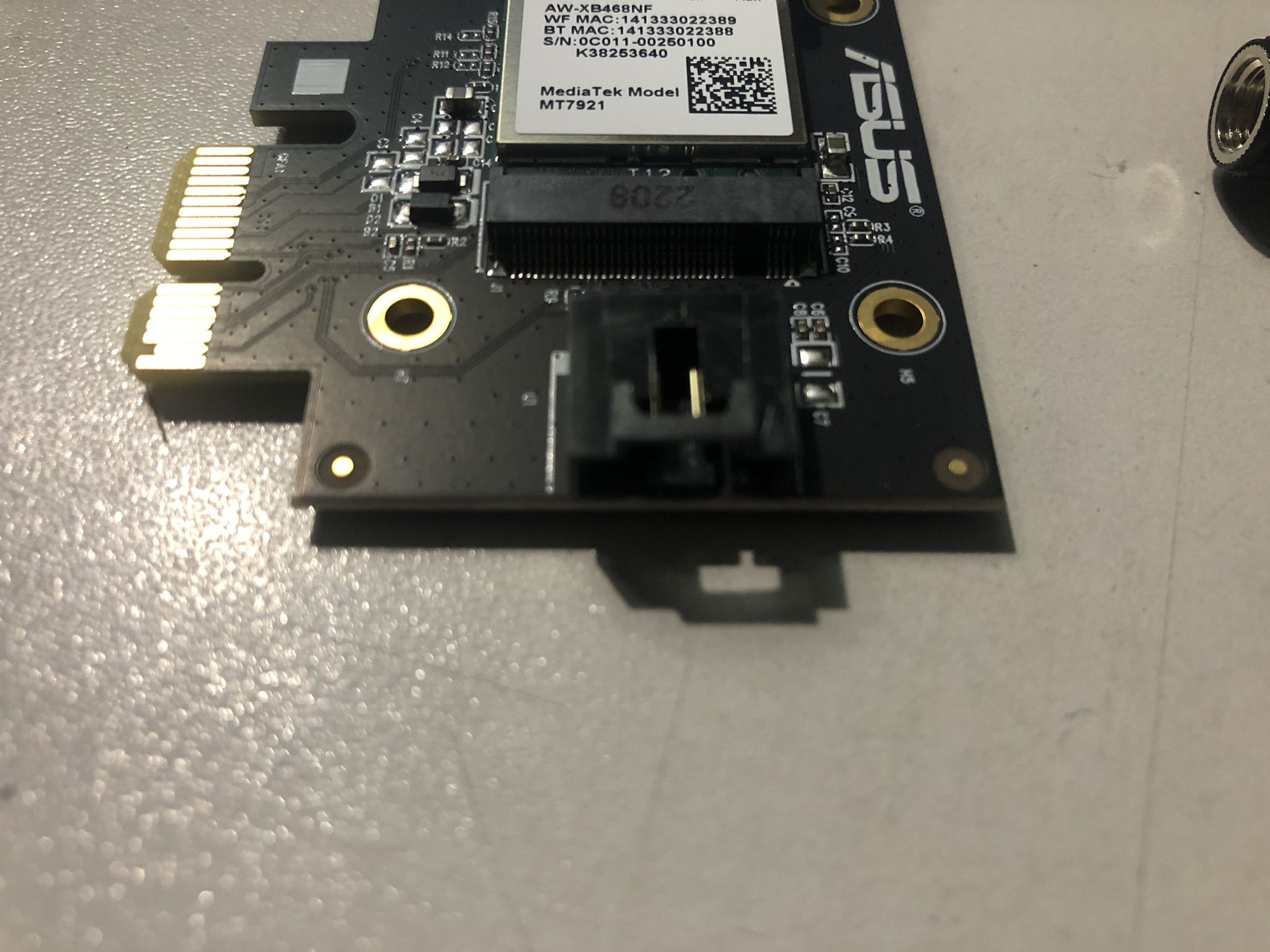 Сетевой адаптер Asus AX1800 PCI-E WiFi 6 + Bluetooth 5.2 PCE-AX1800 ...