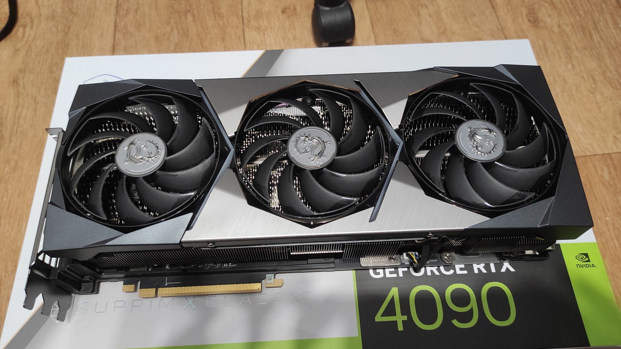 Видеокарта MSI GeForce RTX 4090 SUPRIM X CLASSIC 24G — купить по