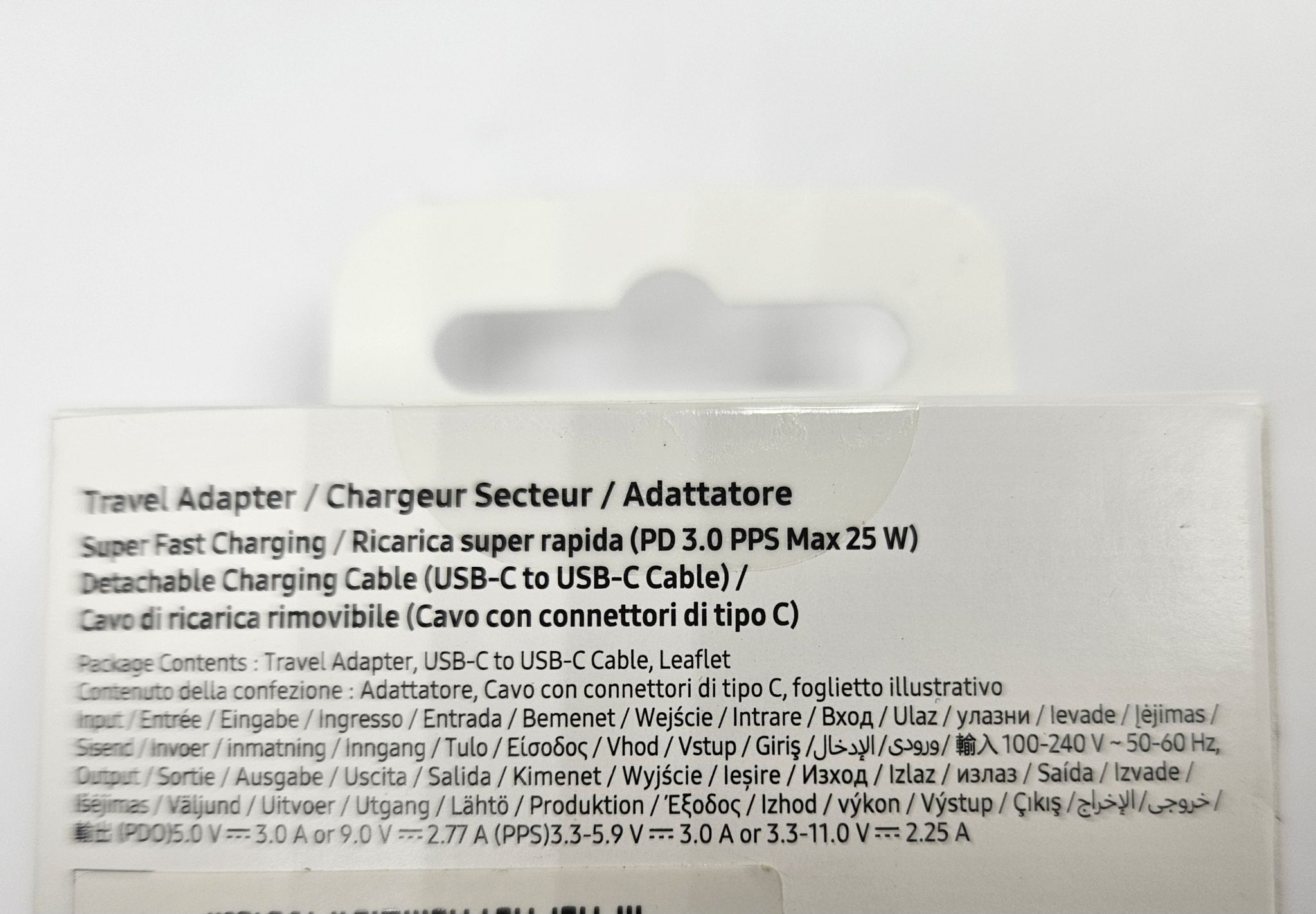 Купить сетевое зарядное устройство Samsung EP-TA800, 25Вт, с кабелем ...
