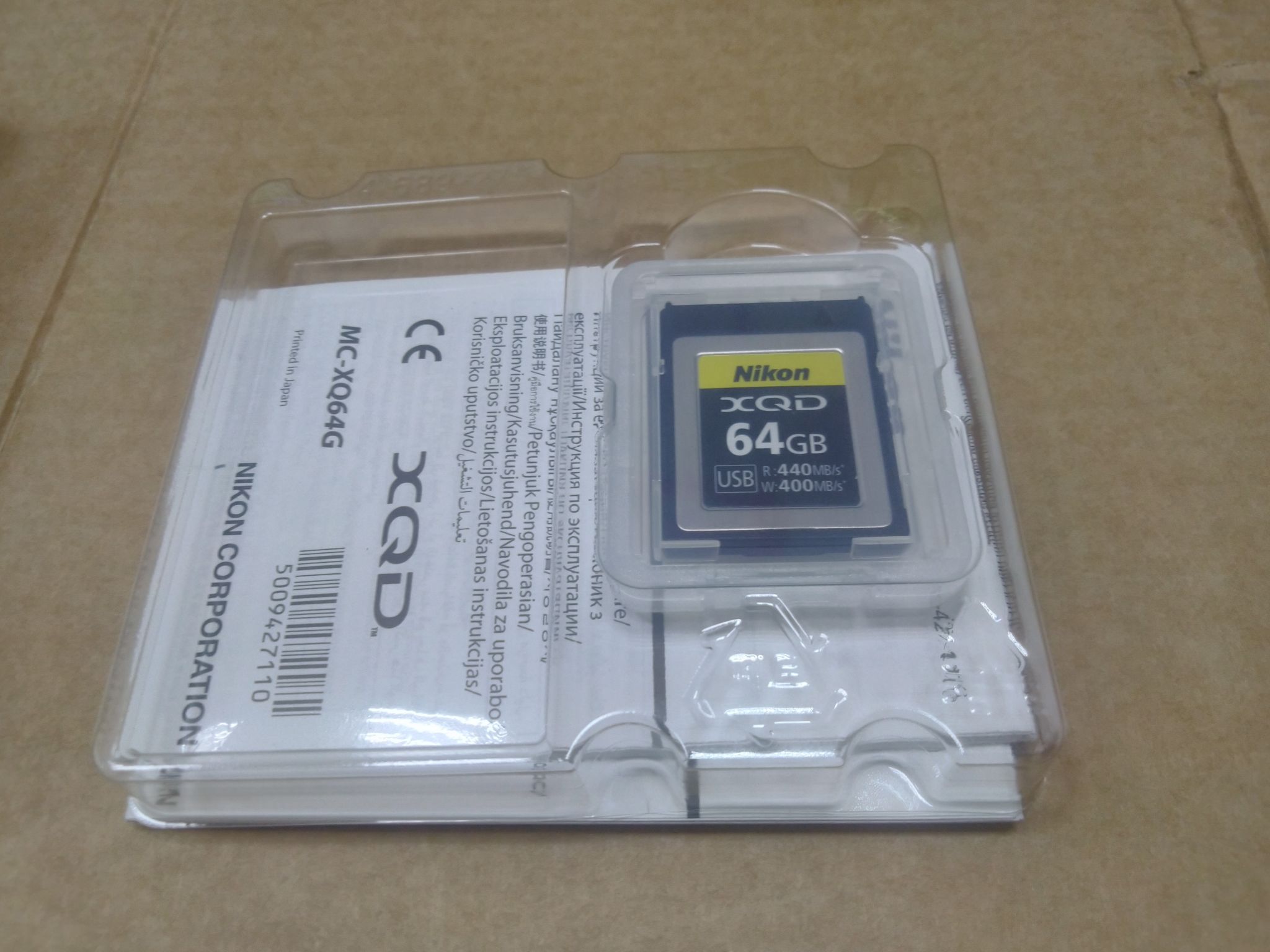 Nikon XQDメモリーカード MC-XQ64G 64GB - サプライ