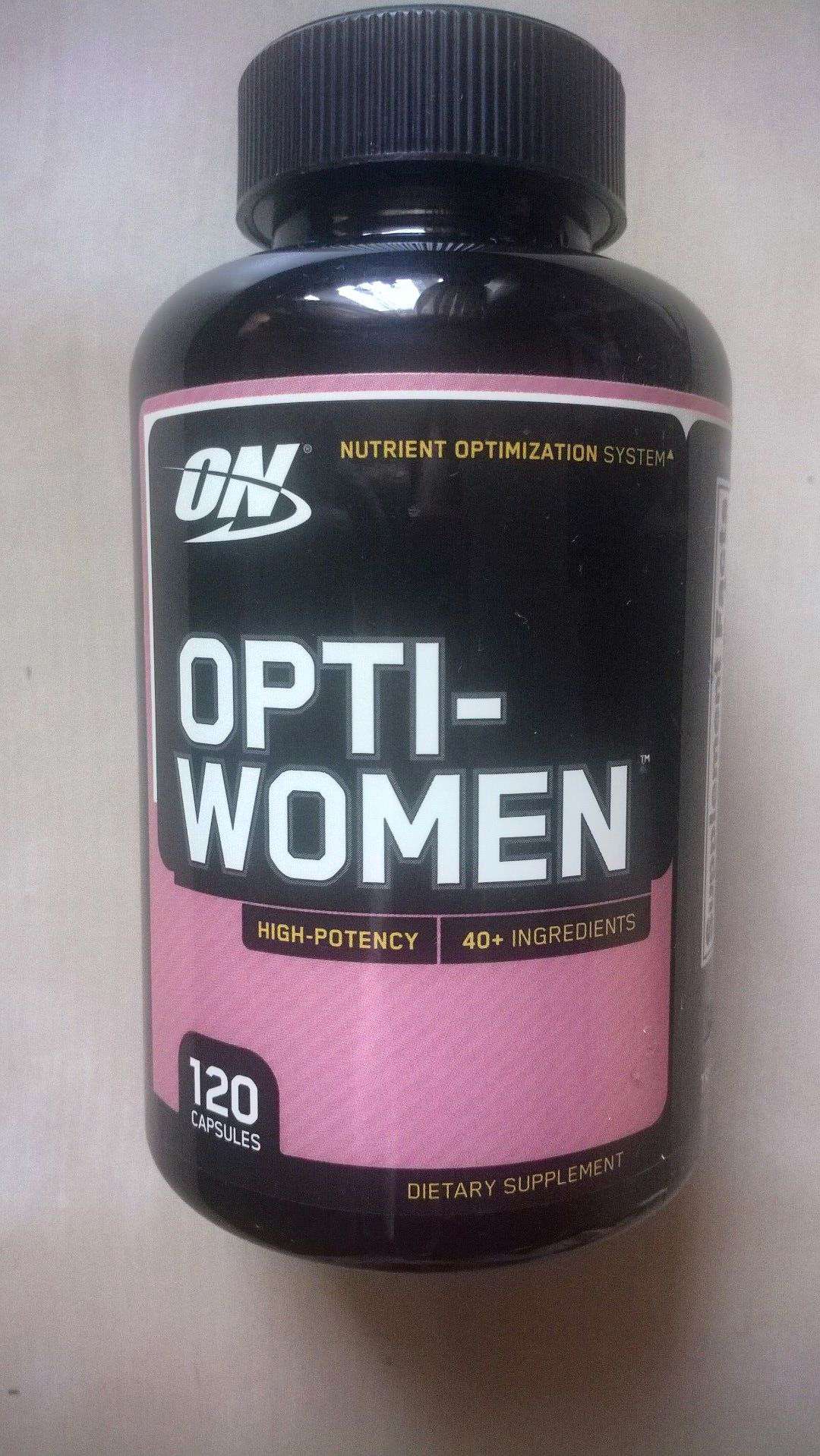 Optimum Nutrition Opti women 120