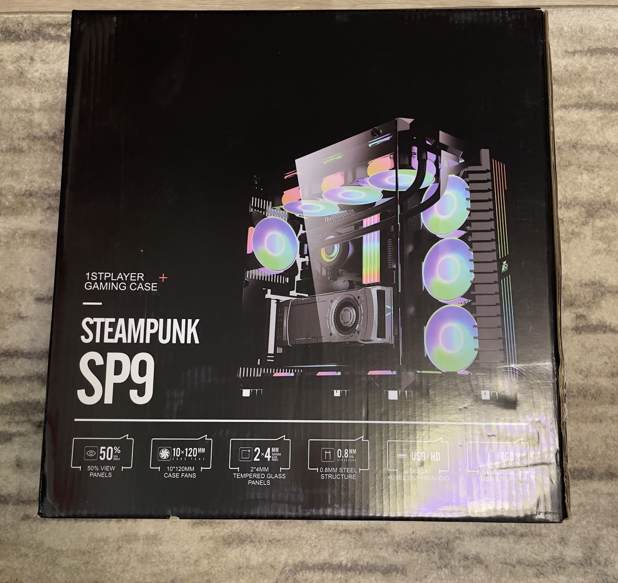 Купить Корпус 1STPLAYER STEAMPUNK SP9 White SP9-WH в интернет-магазине ...
