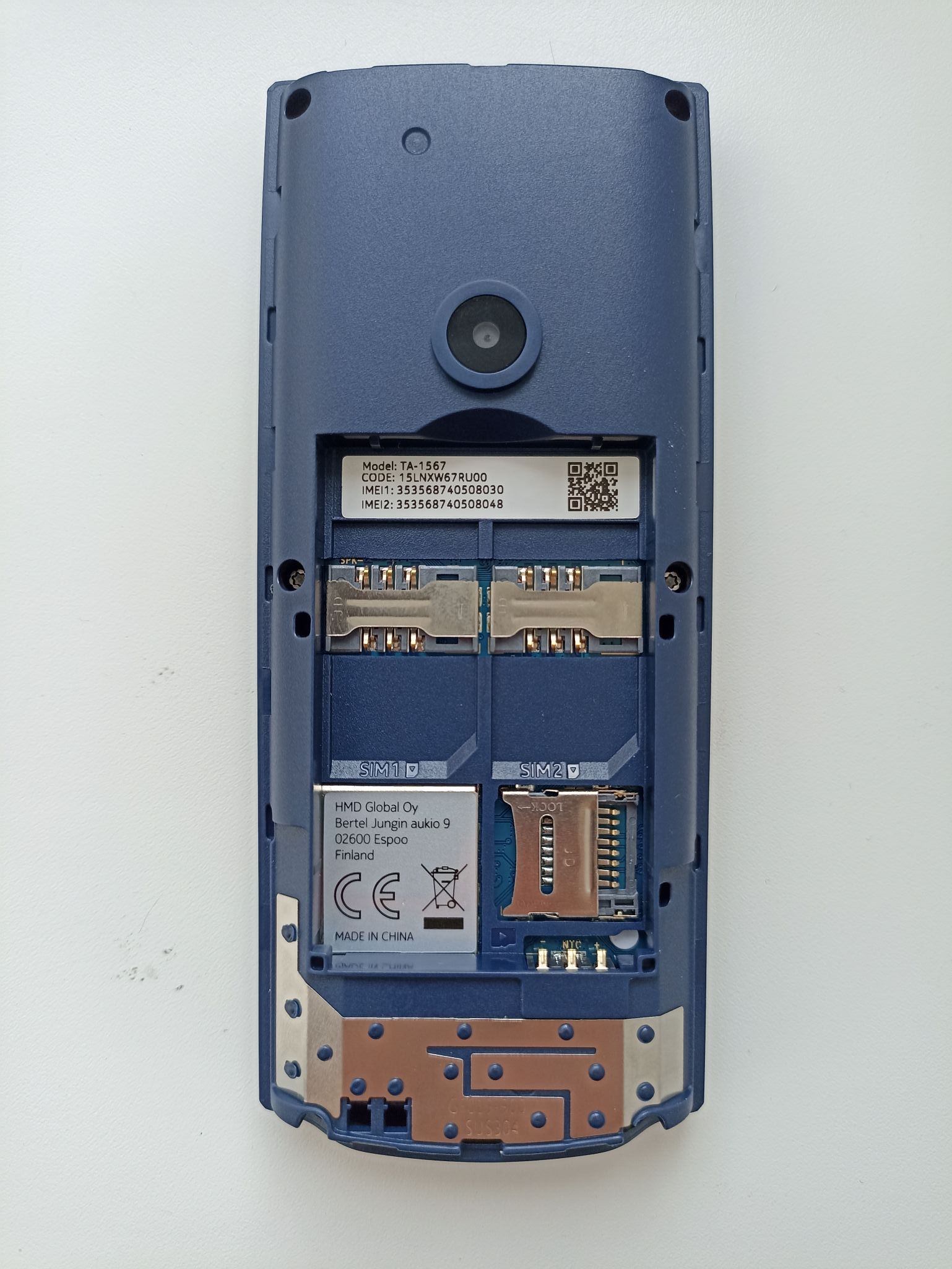 Мобильный телефон Nokia 110 Dual sim (ТА-1567) Черный 1GF019FPA2C02 —  купить в интернет-магазине ОНЛАЙН ТРЕЙД.РУ