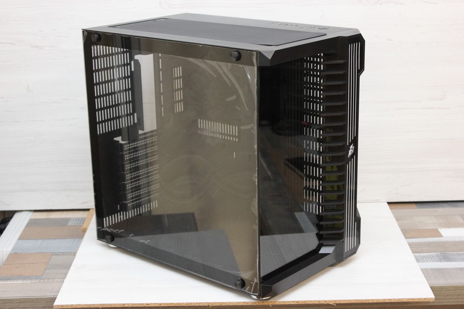 Корпус 1STPLAYER Steampunk SP9, черный (SP9-BK) — купить по низкой цене ...