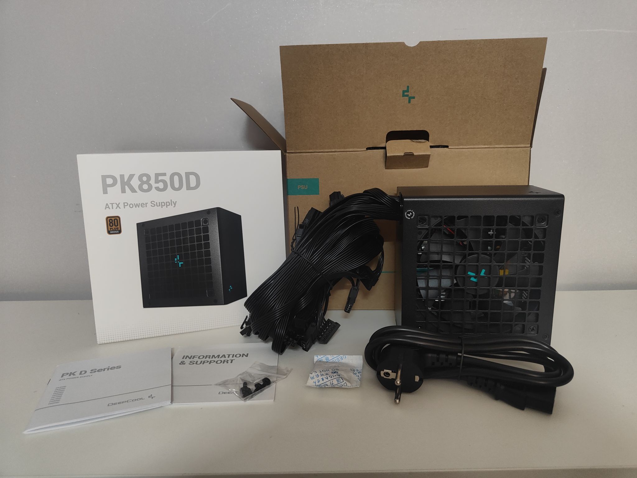 Блок питания DeepCool PK850D, 850W, 80+ Bronze — купить по низкой цене ...