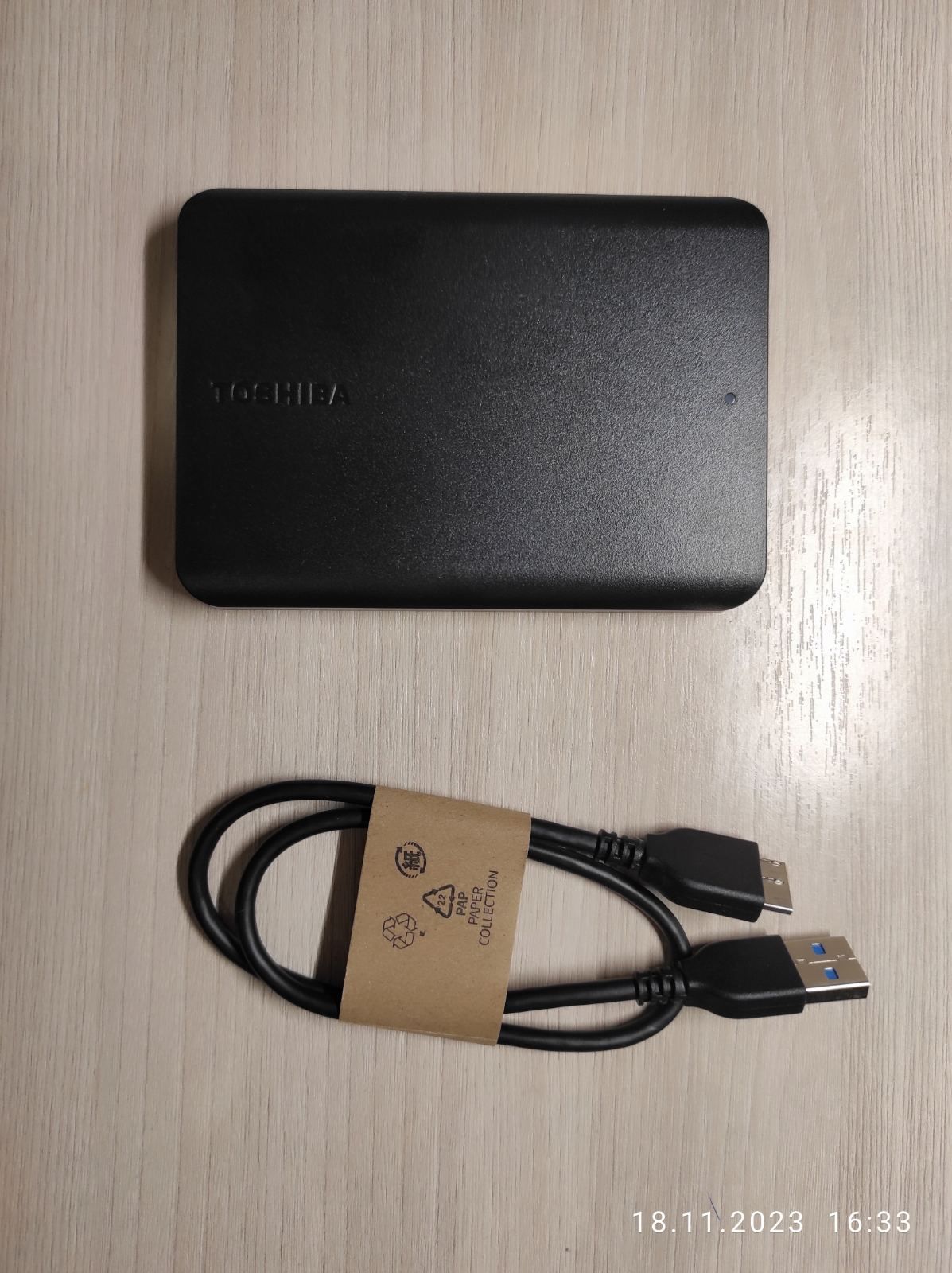 Внешний жесткий диск Toshiba Canvio Basics, 1 ТБ, USB 3.2 Gen1 ...