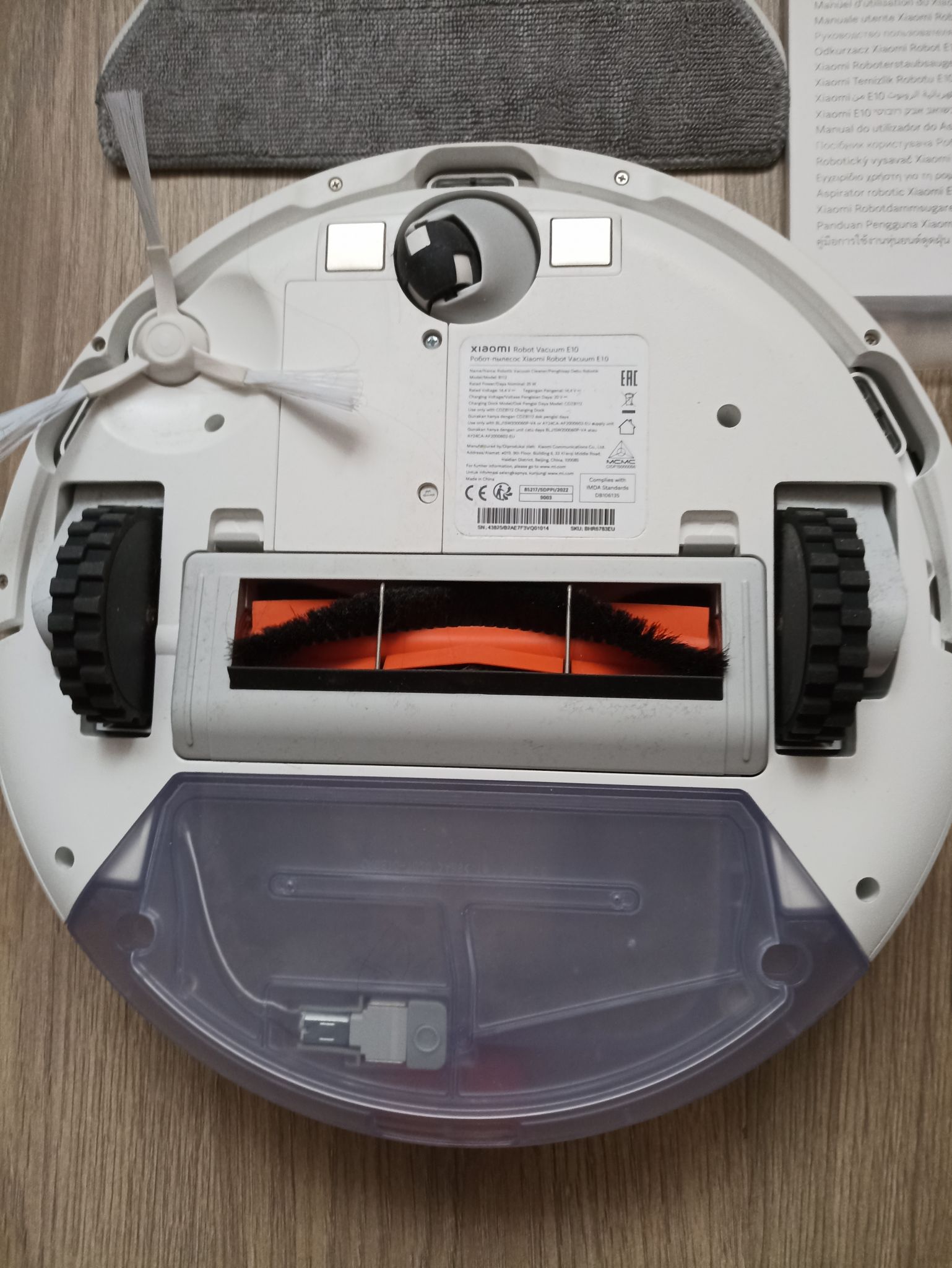 Купить Робот-пылесос Xiaomi Mi Robot Vacuum E10 белый в интернет-магазине  DNS. Характеристики, цена Xiaomi Mi Robot Vacuum E10