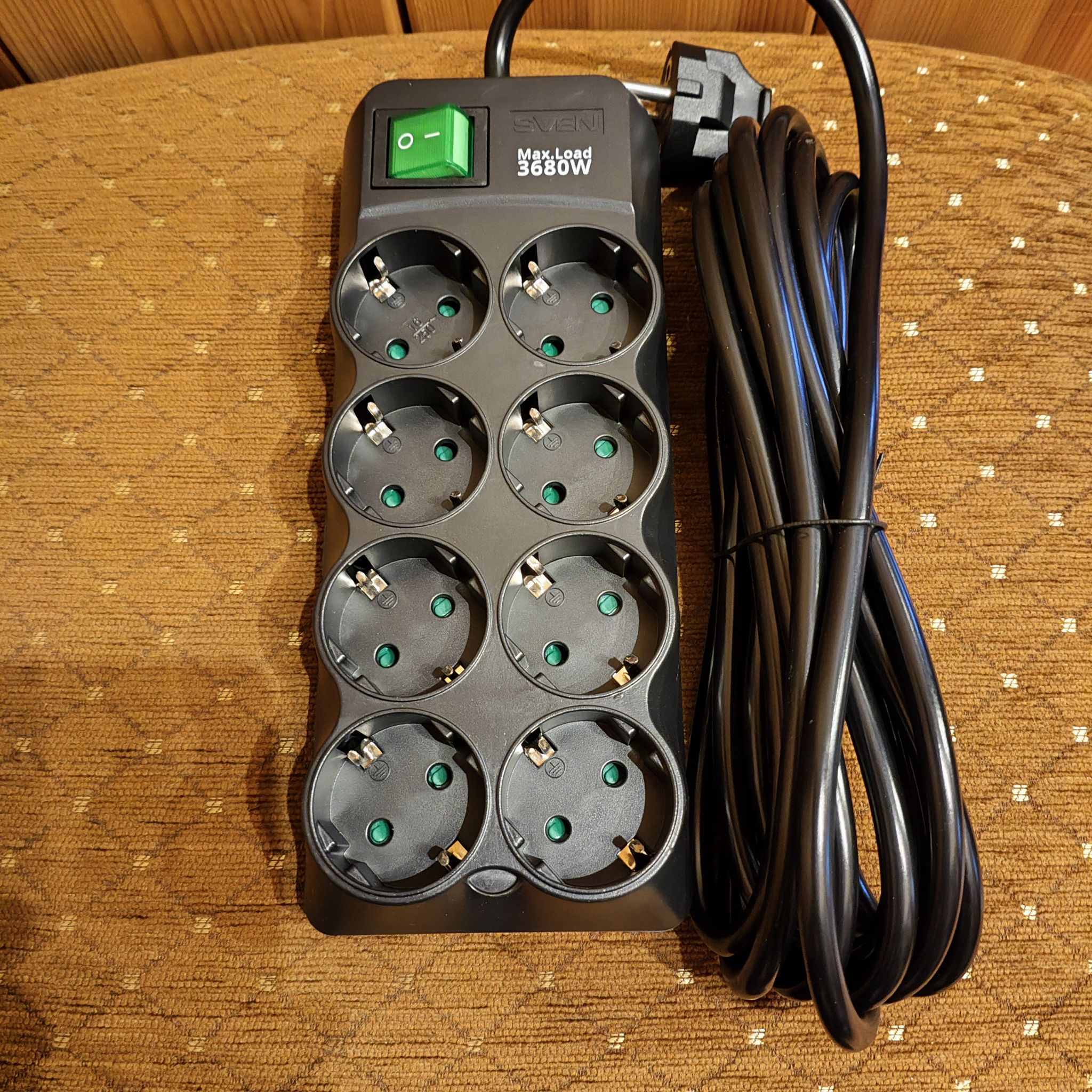 Фильтр SVEN SF-08E-16 5,0 м черный (SV-021726) — купить по низкой цене ...